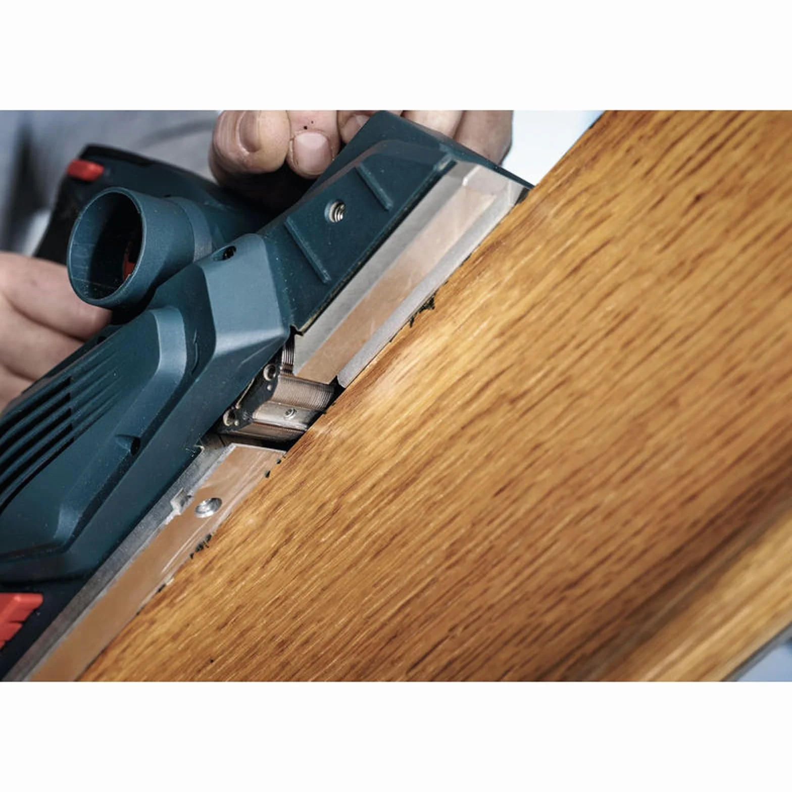Bosch 2x Nóż PRO do strugów (do Płyty powlekane tworzywem sztucznym, Twarde drewno, 56 x 5,5 x 1,1 mm, Professional Akcesoria Strug, Strug bezprzewodowy)
