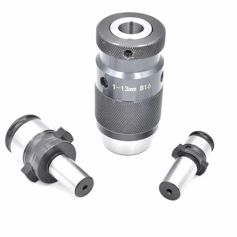 1 szt. adapter do samozaciskowego uchwytu wiertarskiego bezkluczykowego do B12 B18 GT12 B16 GT24 TC820 - Quick Chuck(TC820-B16(1-16mm))