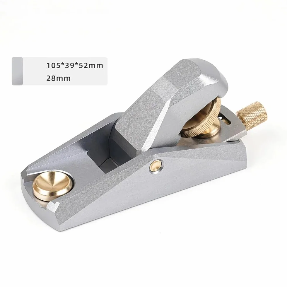 VIDOO Strug ze Stopu Aluminium Ostrze 33 Stopnie Hebel Ręczny Wykonany Technologią CNC-Srebrny 28mm