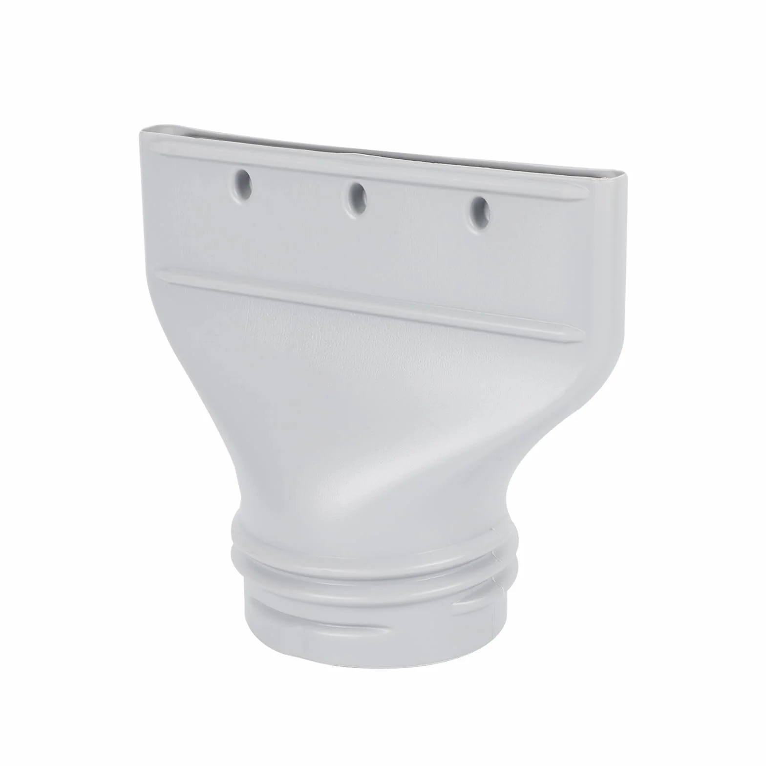Adapter do klimatyzatora, wąż wylotowy, płaski, do węża wylotowego o średnicy 130 mm/150 mm, wąż do klimatyzatora, przyłącze węża do przenośnych klimatyzatorów, przyłącze wywiewu powietrza okiennego