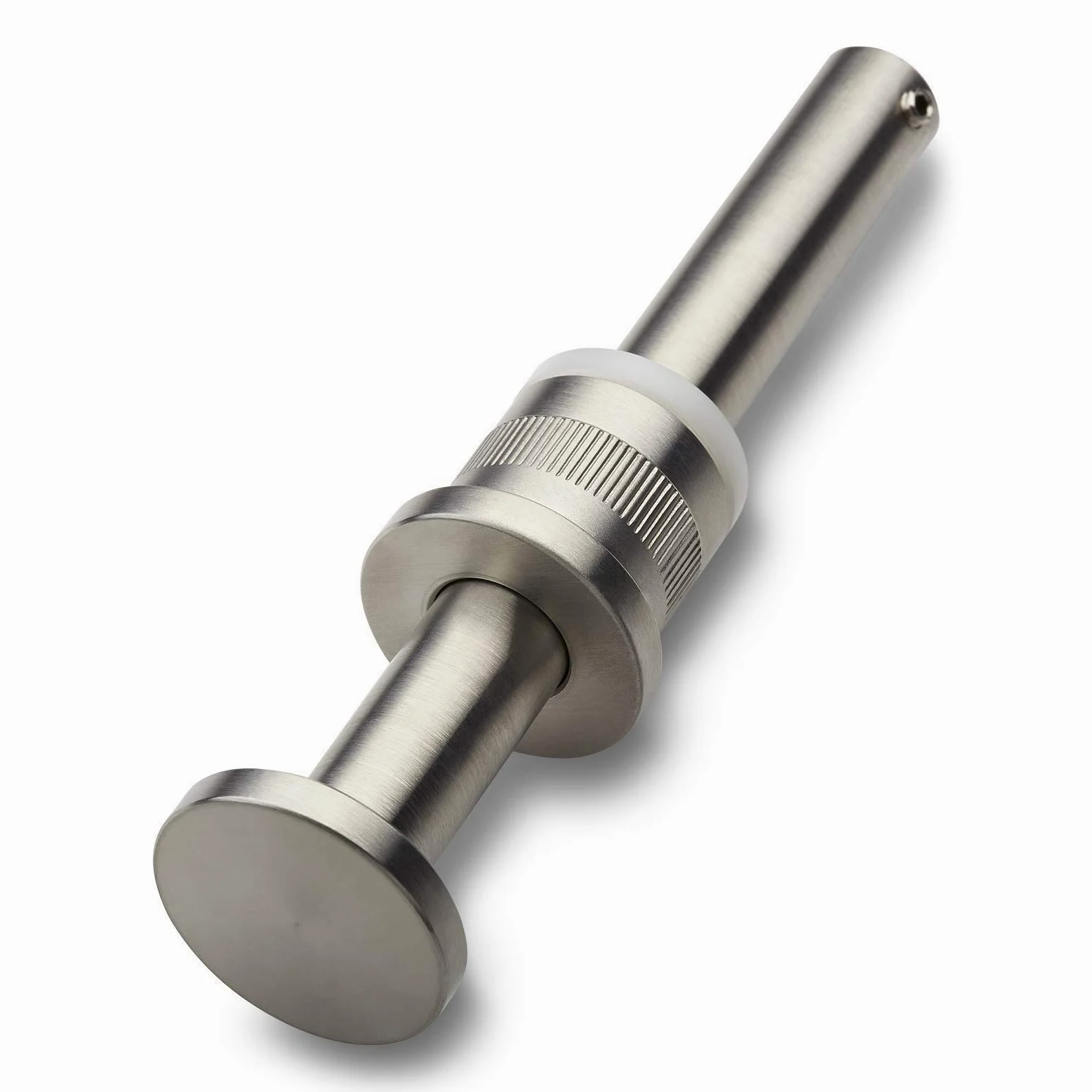 SO-TECH® 2 x hak garderobiany EXTURA Ø 14 mm x 125 mm prawdziwa stal szlachetna wpuszczana / wysuwana do wpuszczania i klejenia w płytach o grubości min. 32 mm