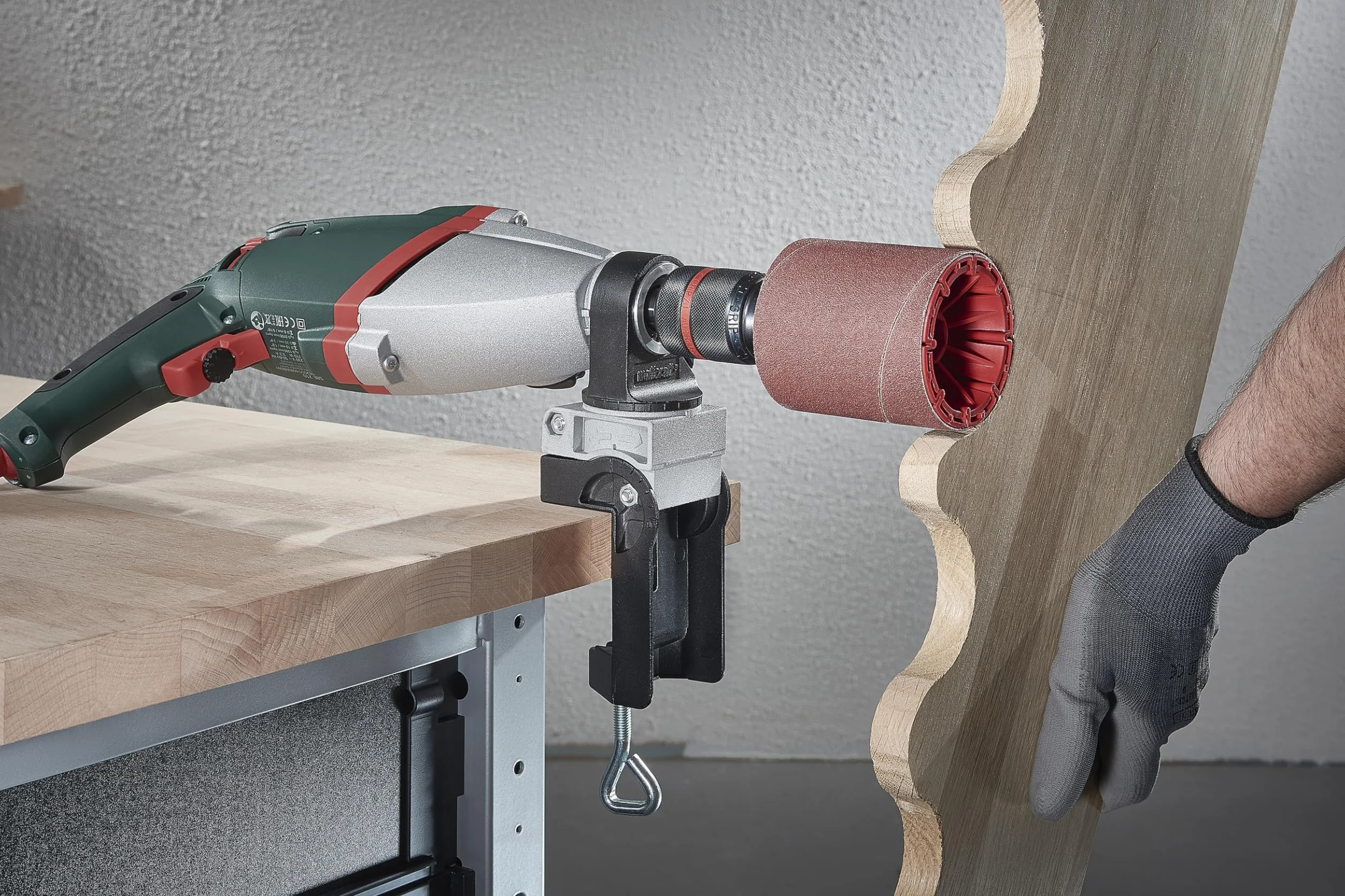 Wolfcraft Uchwyt Kombinowany, Czarny