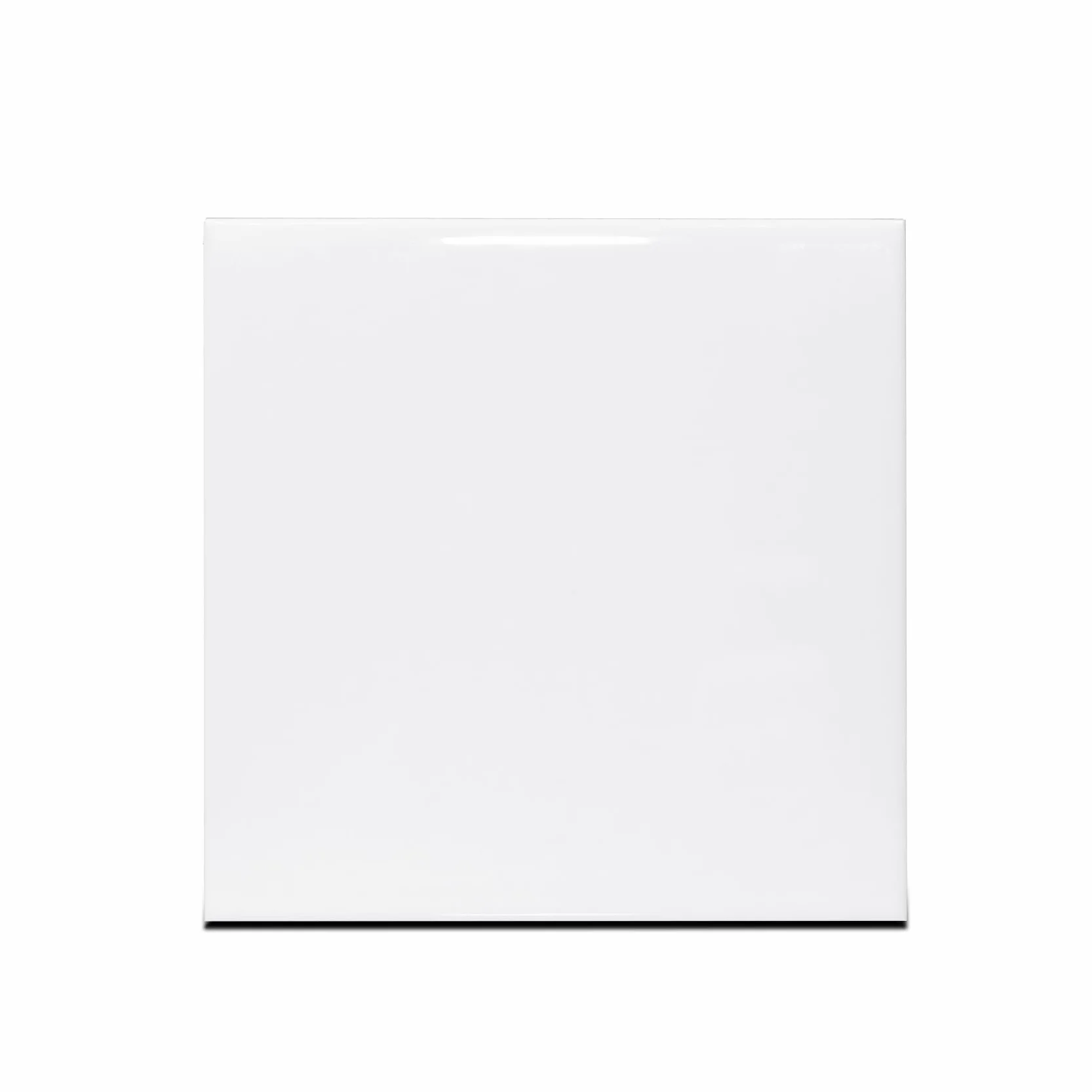 MR.R Półfabrykaty sublimacyjne płytki ceramiczne podstawka 10 × 10 cm do rękodzieła, 8 szt. białych błyszczących płytek ceramicznych do prasowania termicznego