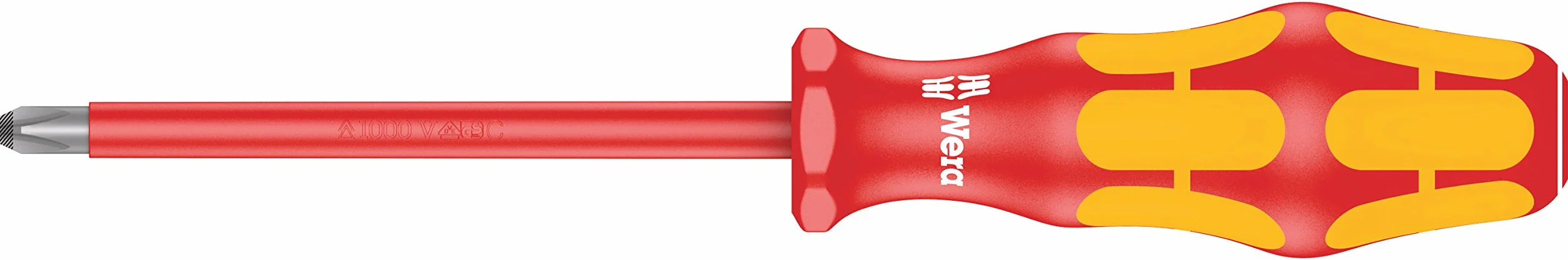 Wera 160 I/7 Rack Zestaw Wkrętaków, 6 sztuk, Czerwony/Żółty