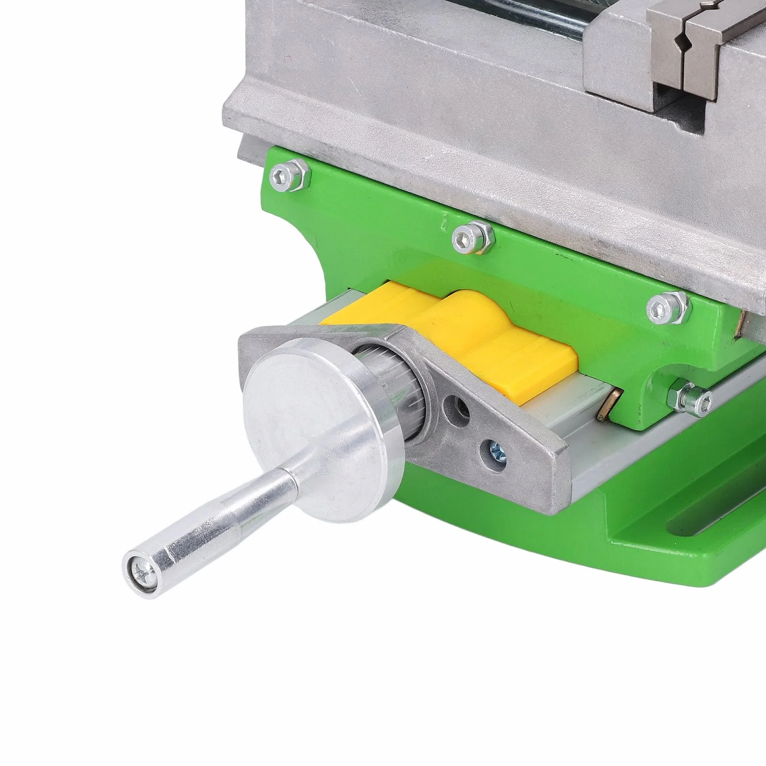 Imadło do wiertarki krzyżowej, wytrzymałe, dwukierunkowe imadło ze stali stopowej X Y, zakres mocowania 0,80 mm, poszerzone podniesione szczęki, do wiertarek i frezarek