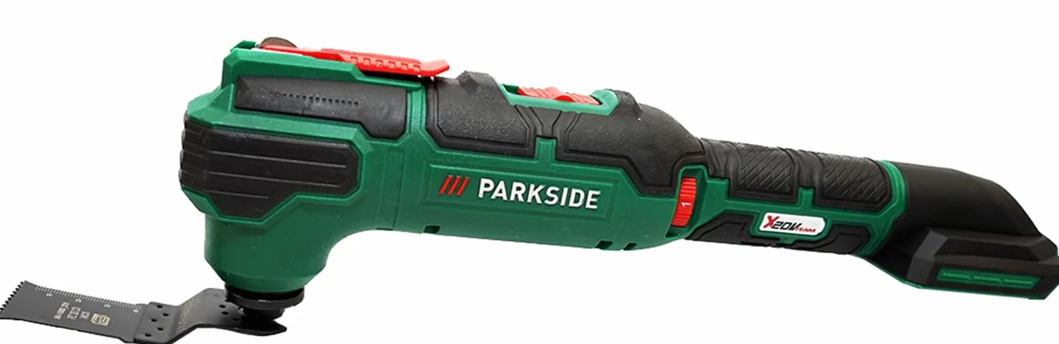 HEADNMORE® Bundle – PARKSIDE® akumulatorowe narzędzie wielofunkcyjne 20 V PAMFW 20 + breloczek do kluczy (w zestawie akumulator 1 x 4 Ah)
