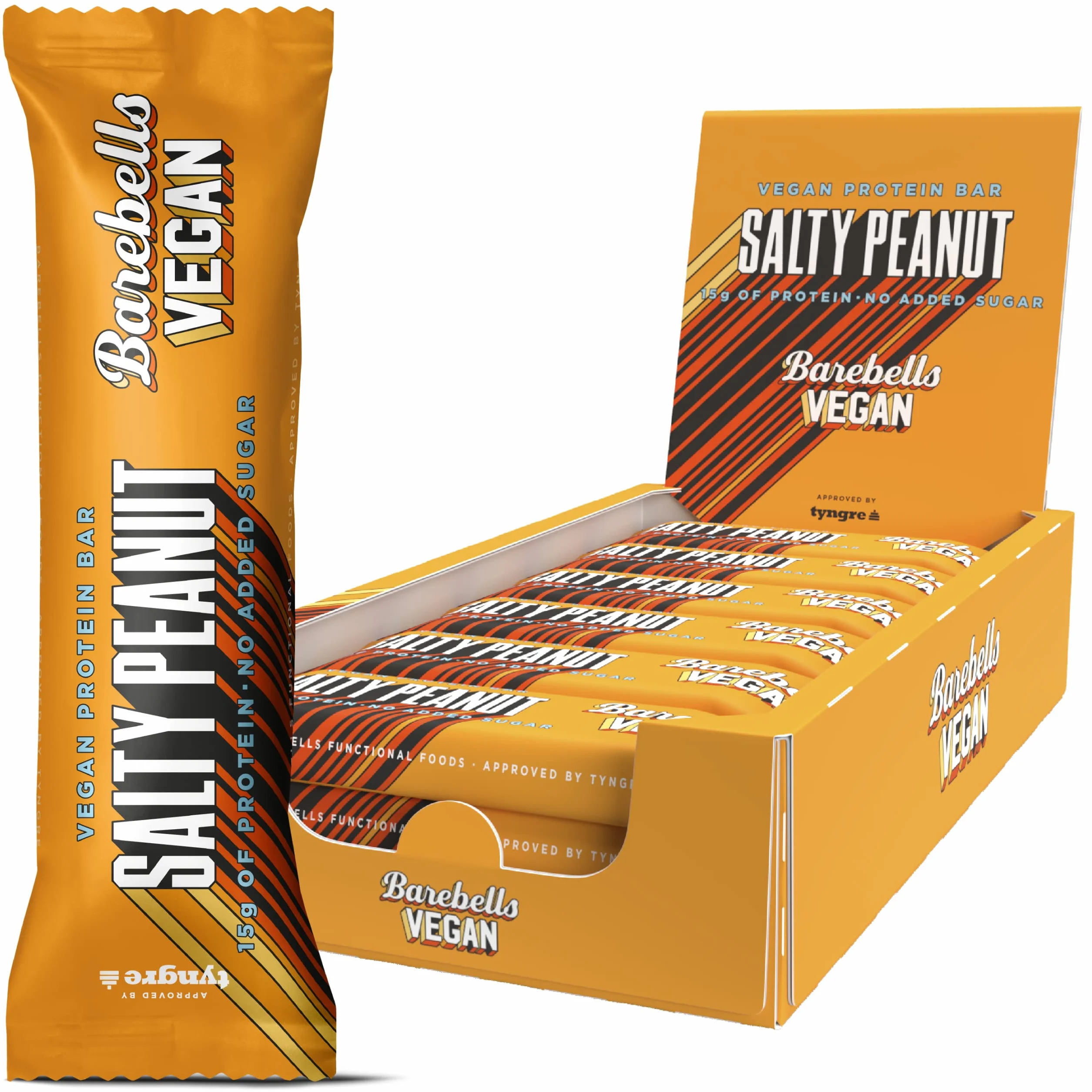 Barebells Baton Proteinowy 12 x 55 g 15 g Białka Niska Zawartość Cukru Bez Oleju Palmowego Wegańskie