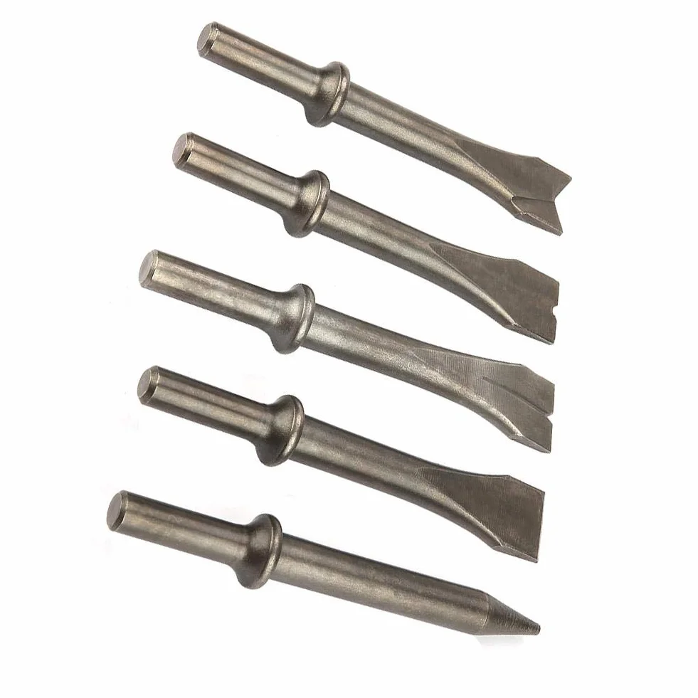 SDS PLUS zestaw dłut, 5 sztuk dłut pneumatycznych, młotek pneumatyczny do młotka 150/190/250