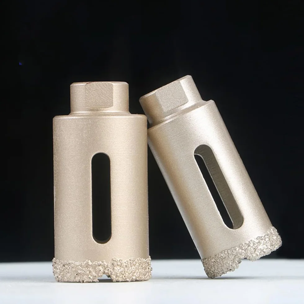 Wiertło diamentowe, diamentowe otwornice rdzeń M14 lutowane próżniowo 20-60 mm do płytek ceramicznych marmur granitowy (25 mm)
