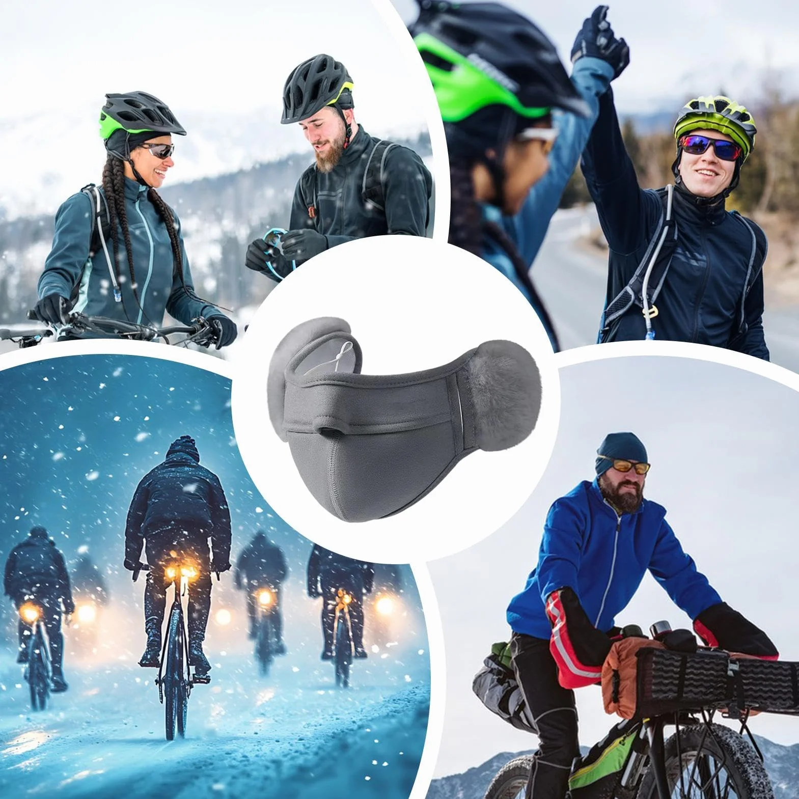 Zimowa twarz | twarz na zimną pogodę | termiczna osłona twarzy | polarowa zimowa maska na twarz z wiatroszczelną osłoną uszu, elastyczne dopasowanie unisex sporty outdoorowe nakrycie głowy osłona