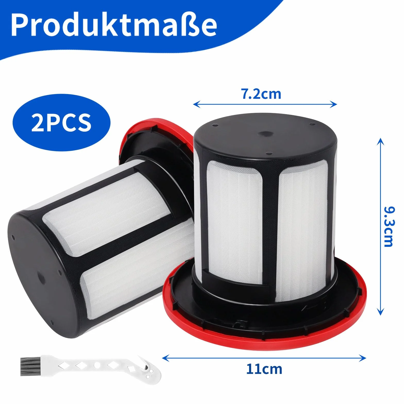 2 sztuki filtra i uchwytu filtra do odkurzacza Bosch UNLIMITED 6