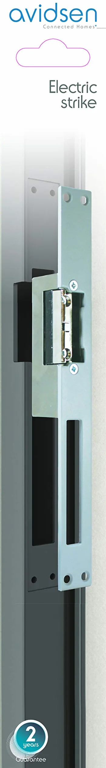 AVIDSEN Elektryczny otwieracz drzwi z funkcją zapamiętywania, długi (dł. x szer. x głęb.): 250 mm/25 mm/33 mm)