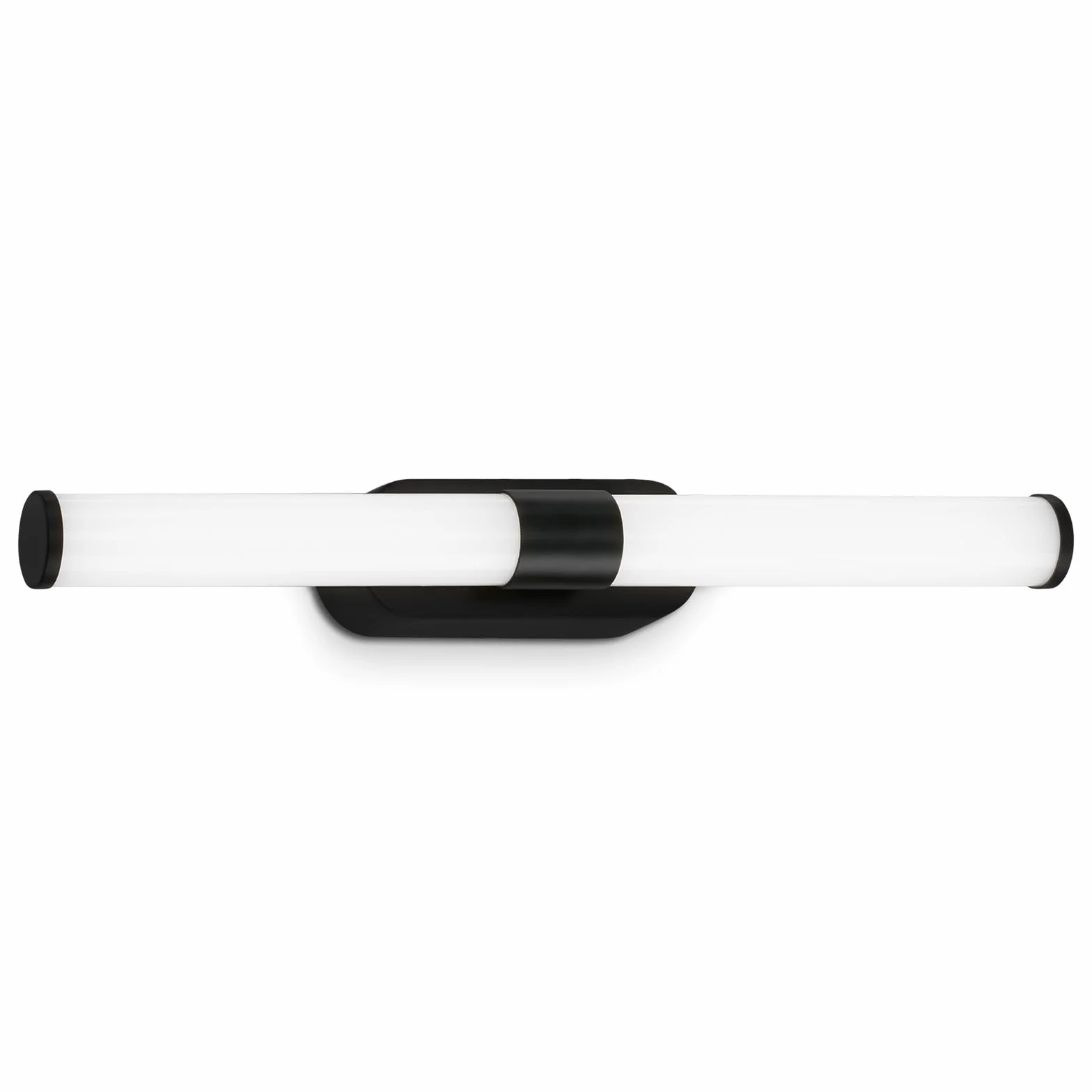BRILONER - Lampa LED do lustra łazienkowego, lampa łazienkowa, lampa ścienna, IP44, neutralny biały kolor światła, 7 W, czarny, 40 cm