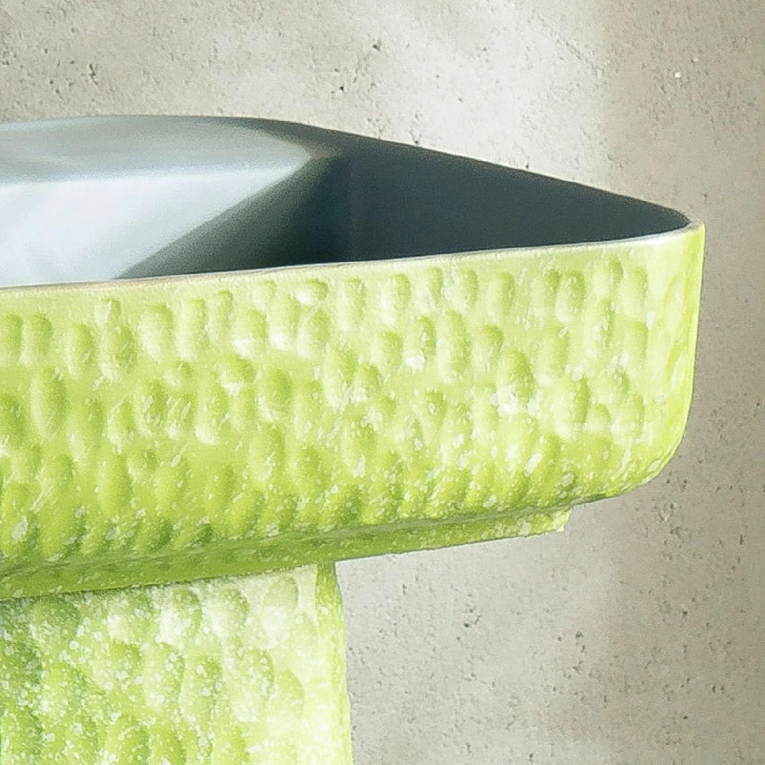 Umywalka Kolumnowa Z Pojedynczym Otworem Na Baterię, Ręcznie Robiona Ceramiczna Umywalka Nablatowa, Umywalka Dwuczęściowa, Umywalka Stojąca,E-One Size