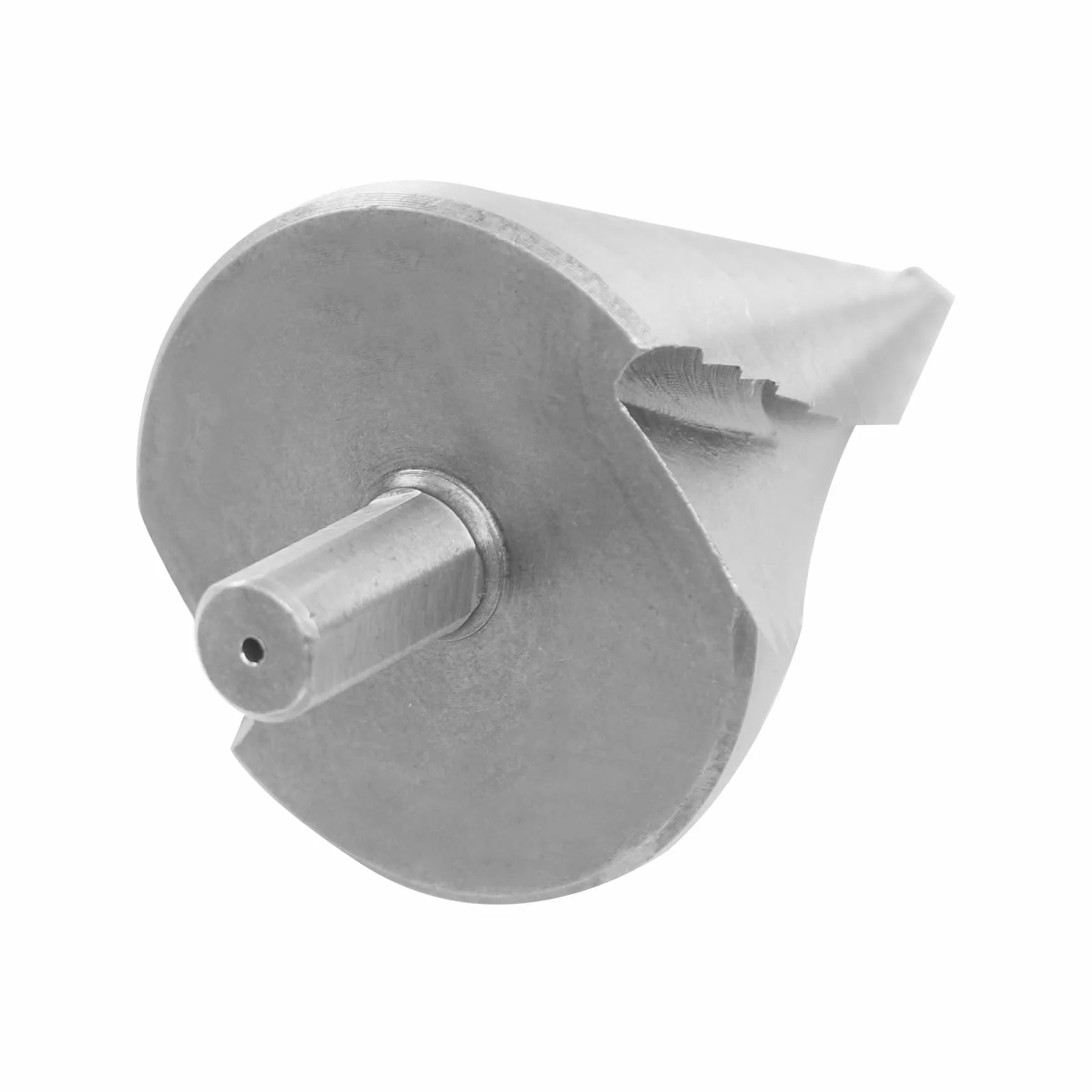 WooDerson Wiertło spiralne rowkowane 6-60 mm srebrne wiertło stopniowe wiertło krokowe wiertło stożkowe wiertło stożkowe, do płyt drewnianych PCW, desek z tworzywa sztucznego