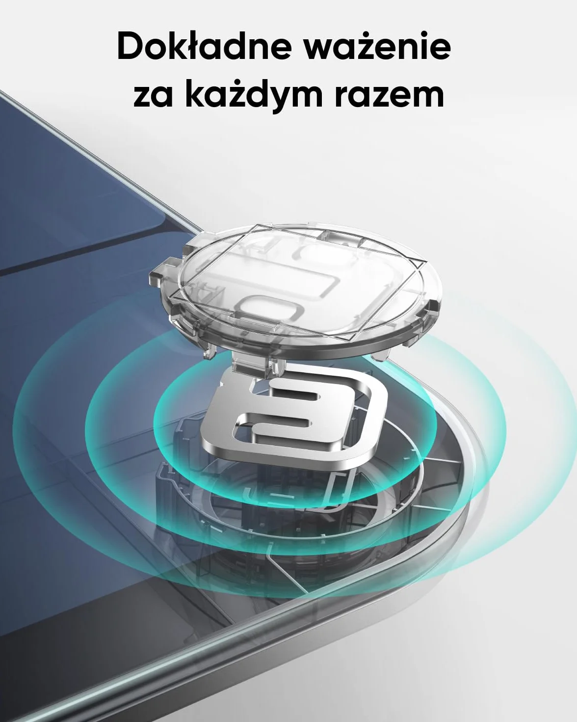 Inteligentna waga P3 Wifi Fittrack firmy eufy, inteligentna analiza, waga Bluetooth, wsparcie emotikonami, waga cyfrowa z 16 pomiarami, z tętnem, trybem wirtualnego ciała 3D, BMI, multitrybami