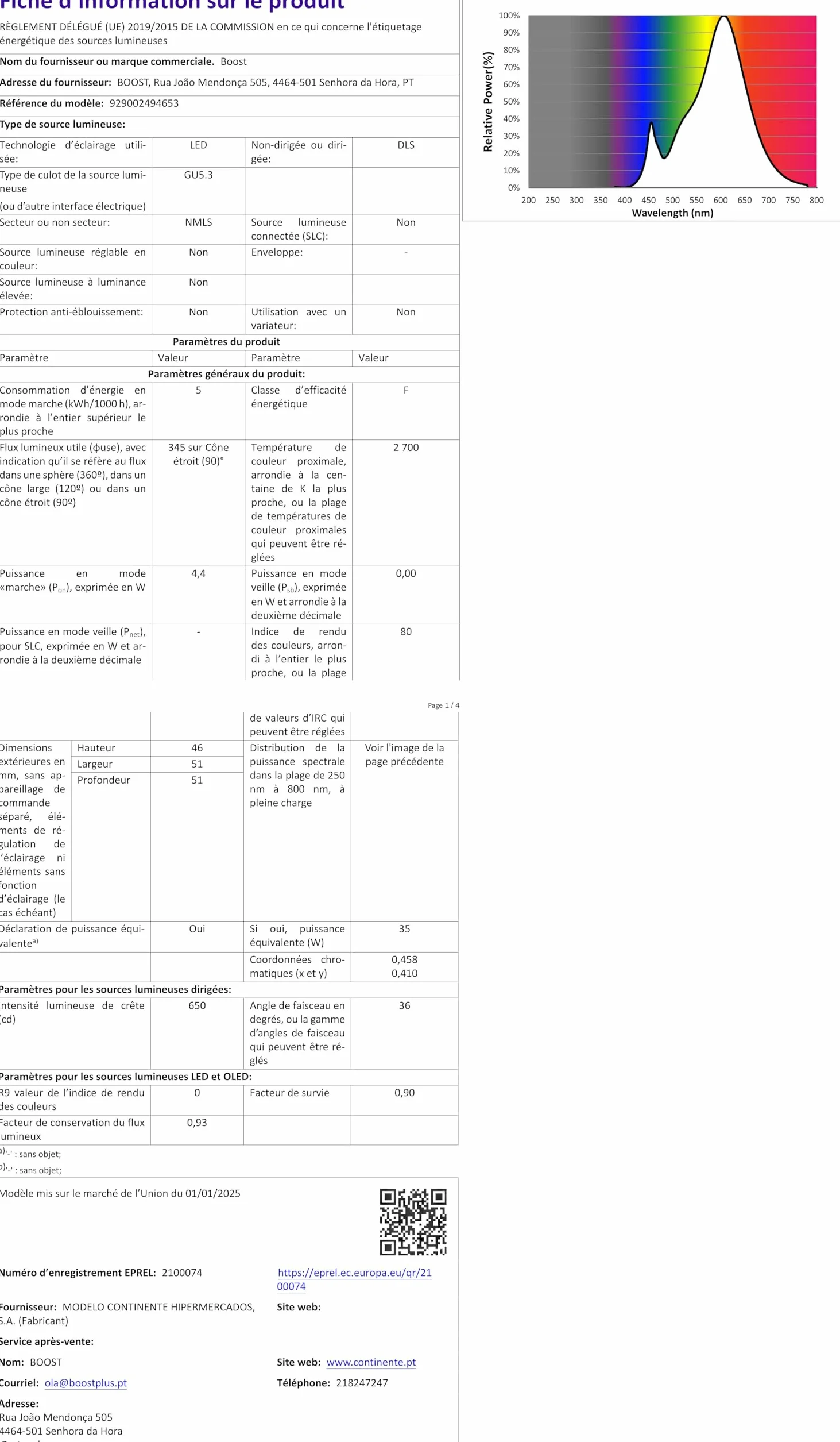 Sylvania świetlówka kompaktowa Lynx Q, gniazdo wtykowe, 16 W, GR8 2 piny, 10 000 godzin, kolor światła 835 K, biała