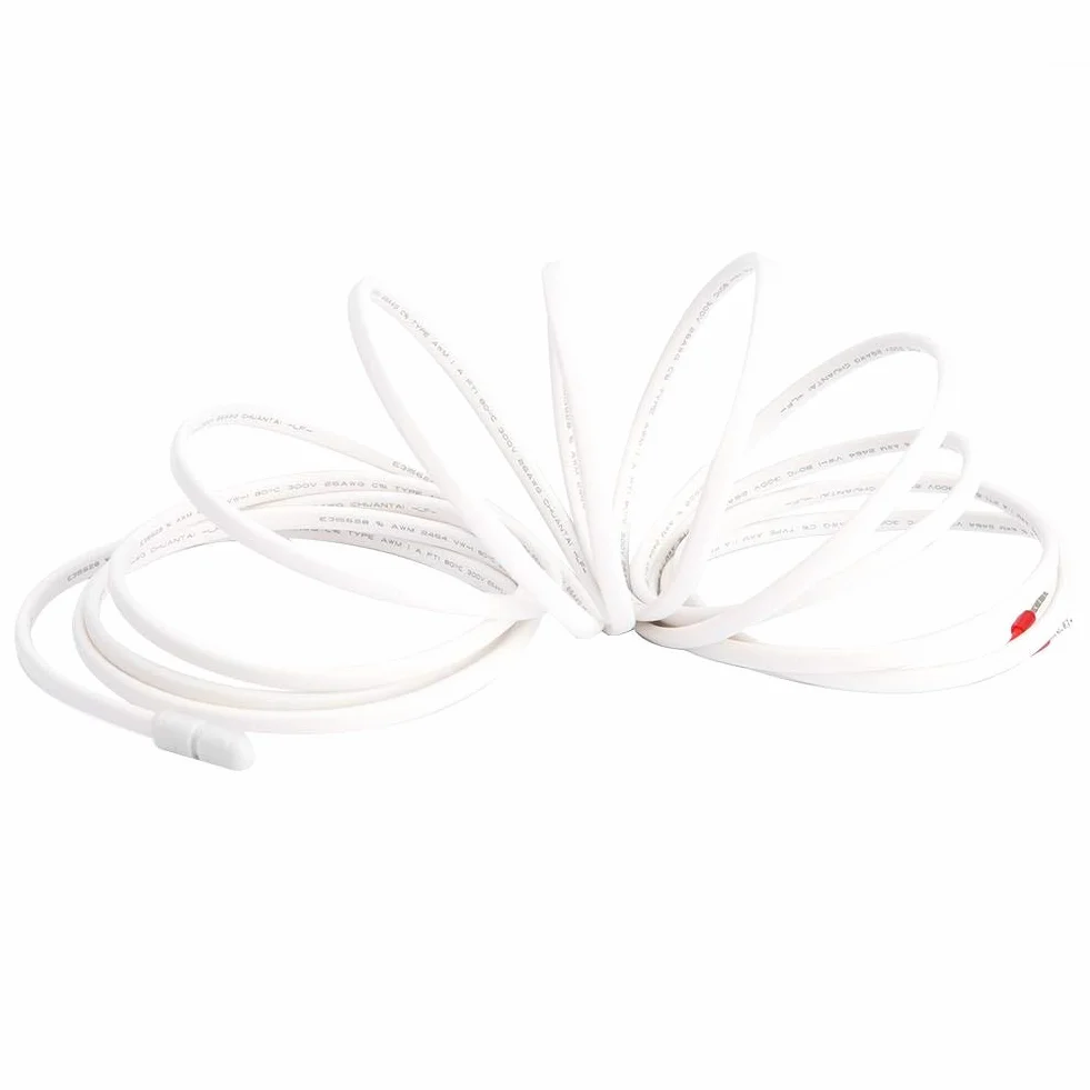 VOBOR Termostat sonda czujnikowa 3 m, sonda RTD, czujnik temperatury podłogowej, kabel sondy, ogrzewanie podłogowe, termostat, akcesoria do systemu ogrzewania podłogowego, termostatu