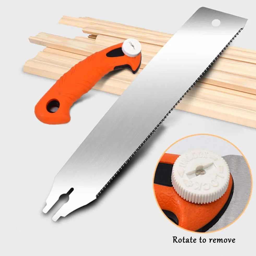 DUEBEL Razorsaw piła Kataba piła krzyżowa o drobnych zębach z 250 mm wymiennym ostrzem japońska piła ręczna jednoostrzowa piła do cięcia równoczesnego piła do obróbki drewna piła krzyżowa do maszynki do golenia z twardego drewna