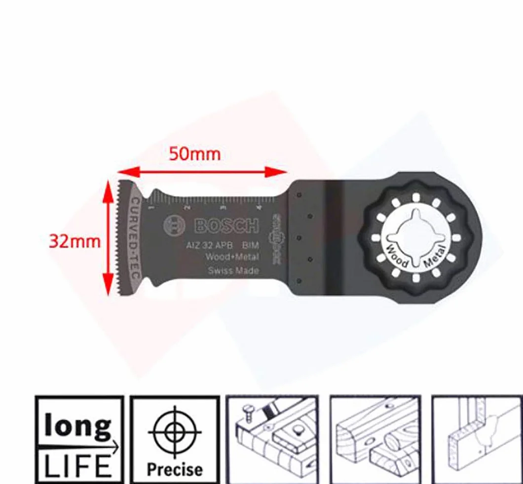 Bosch Accessories Brzeszczot Segmentowy, Szary, 5 Sztuk
