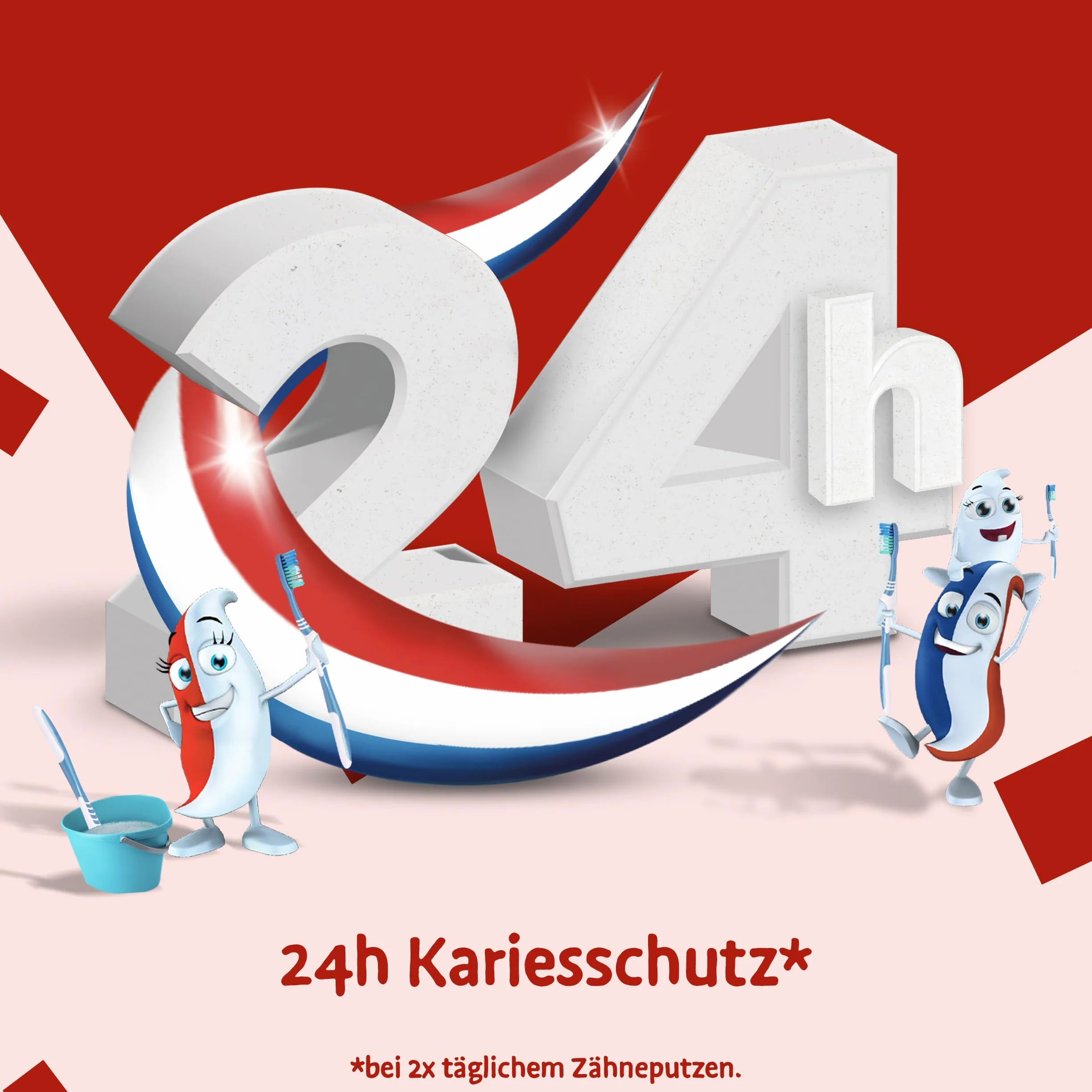 Odol-med3 pasta do zębów mlecznych dla dzieci w wieku od 0 do 6 lat, opracowana przez ekspertów ds. zębów dla zdrowych zębów mlecznych, 6 x 50 ml