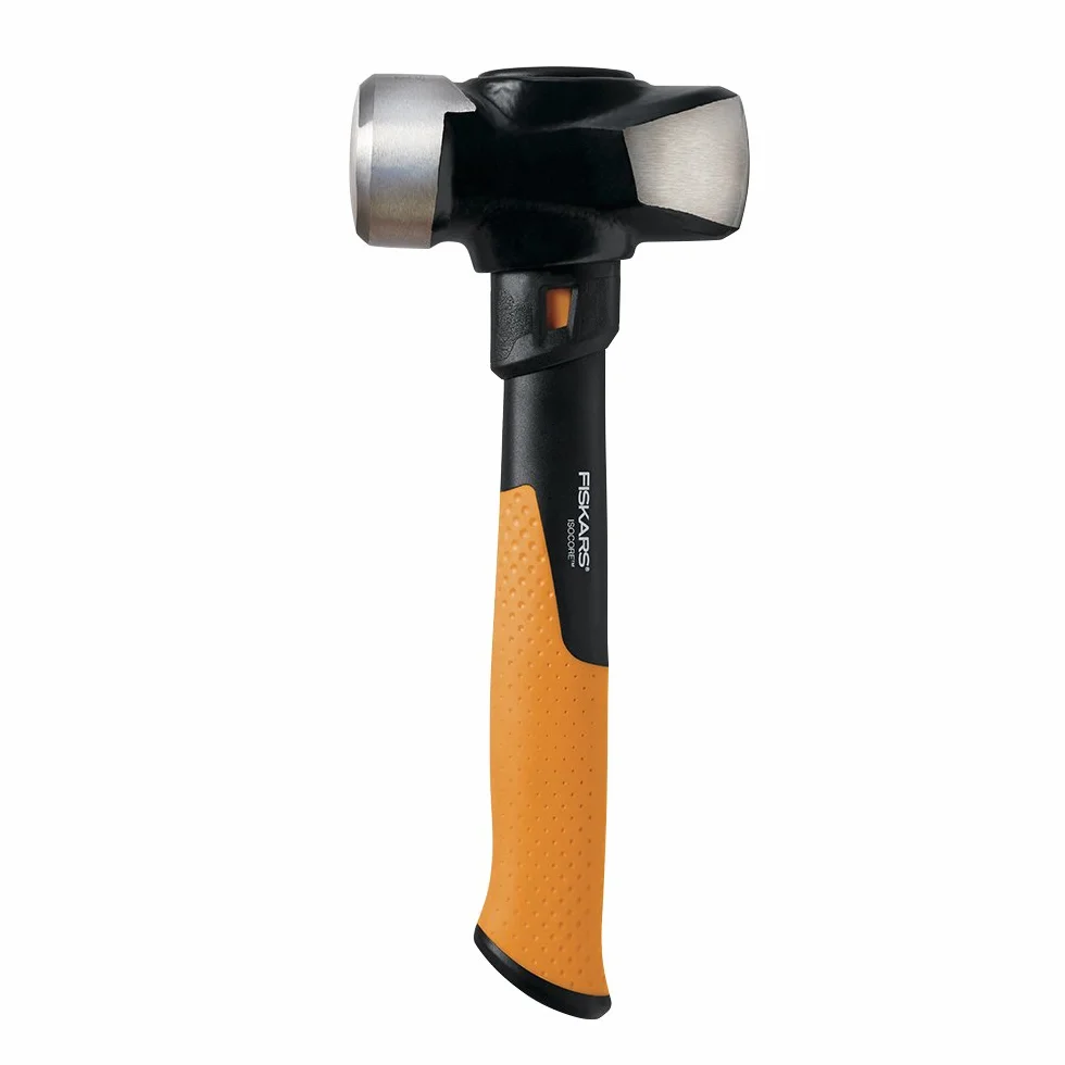 Fiskars IsoCore 750910-1001, młotek z rękawicami, 1,36 kg, 27,9 cm, import z USA