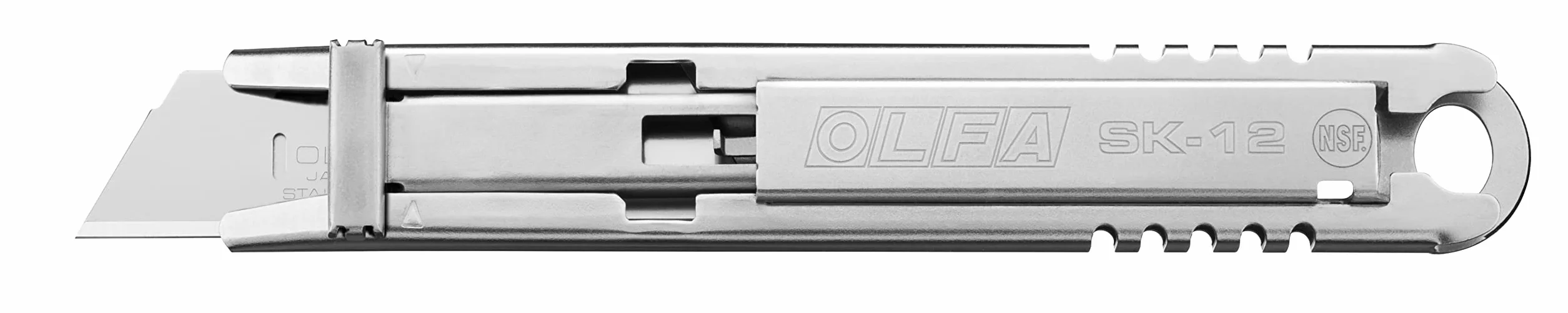 OLFA SK-12/24 - Przecinak bezpieczeństwa ze stali nierdzewnej do przemysłu spożywczego w plastikowej torbie