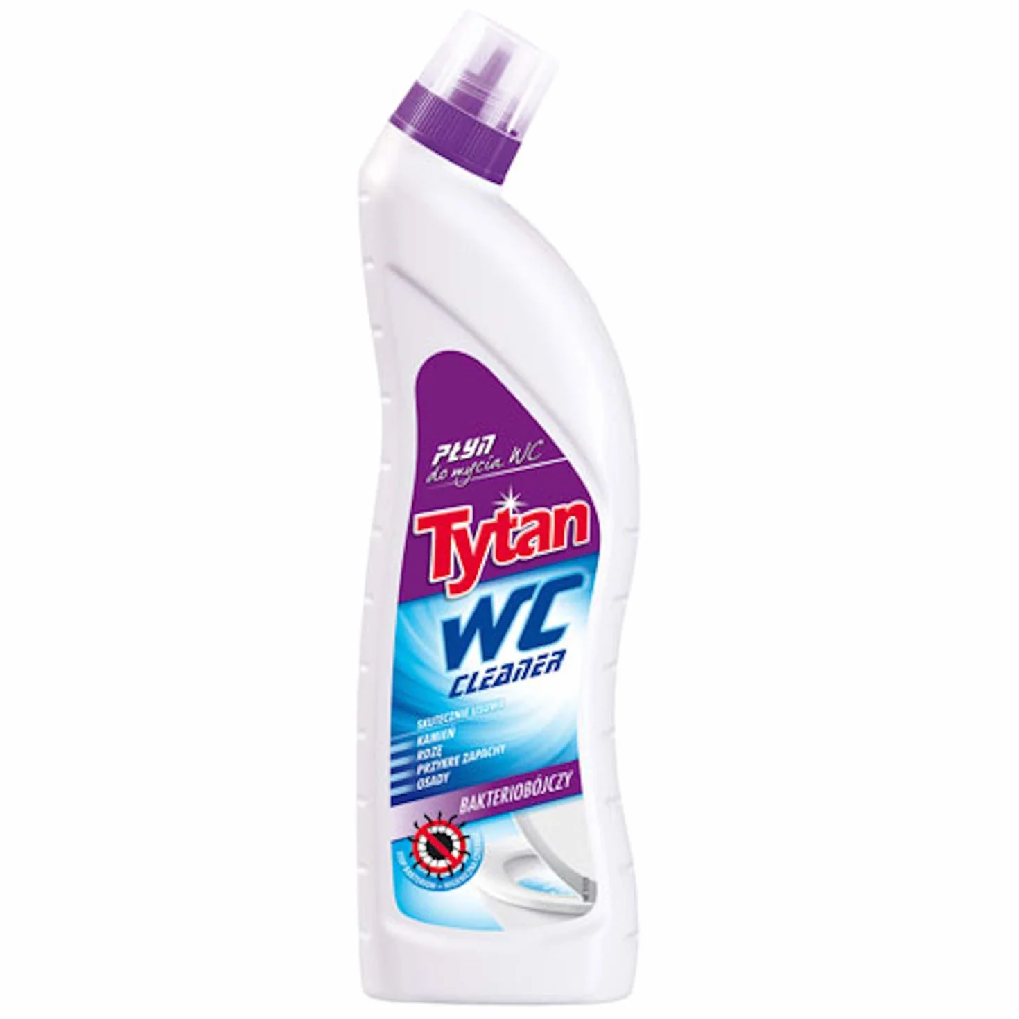 PŁYN DO MYCIA CZYSZCZENIA WC TYTAN FIOLETOWY 700g