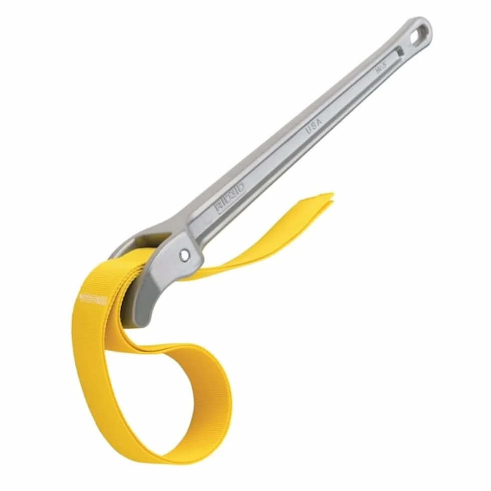 RIDGID 31370 model 5P aluminiowy klucz taśmowy do plastiku, 15 1/2 cala pojemność OD