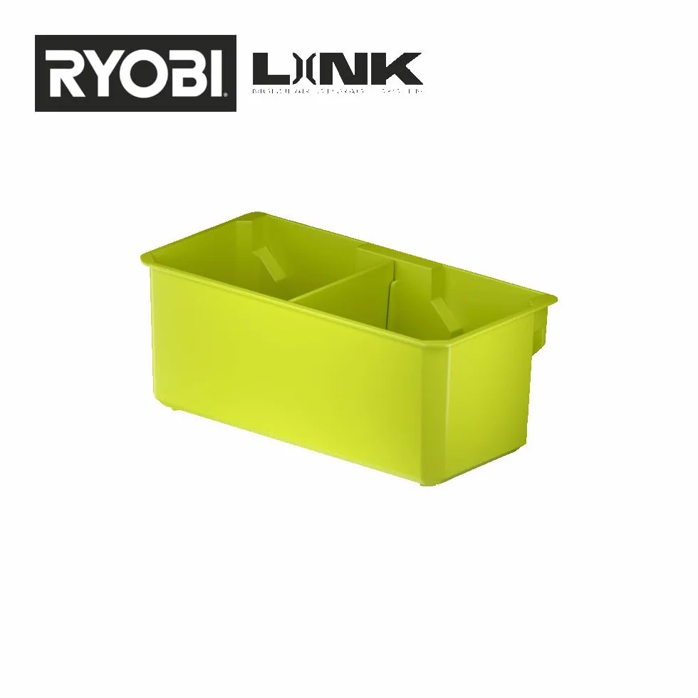 Ryobi - Kompletny zestaw do montażu link, do garażu i warsztatu (7 sztuk) - Syteme LINK - RSLWPK-7PC, zielony & antracytowy