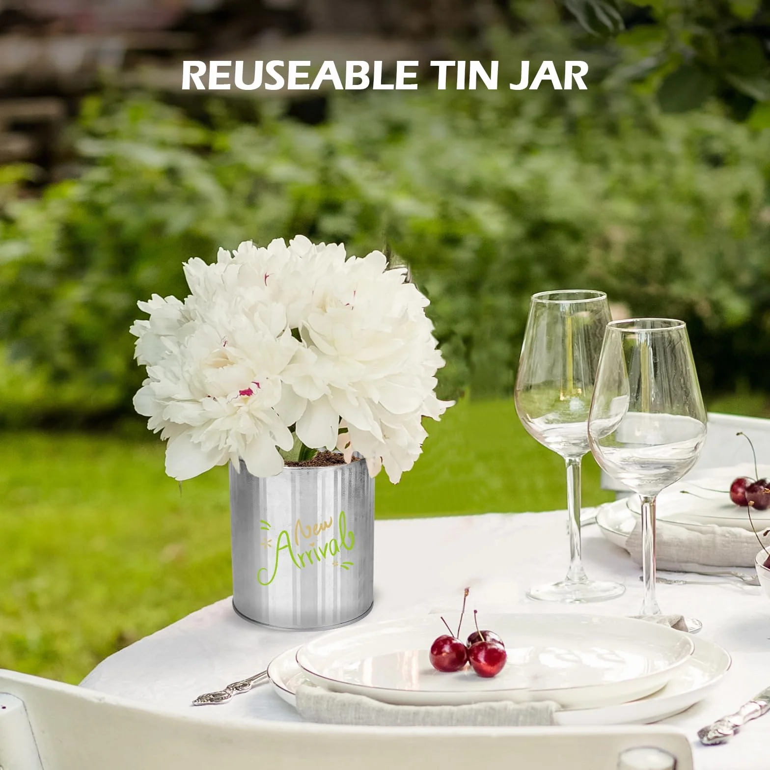Świece Citronella Outdoor, 2 sztuki, 100-120 godzin na zewnątrz, Wosk Sojowy, Cytrynowy, Pudełko Prezentowe