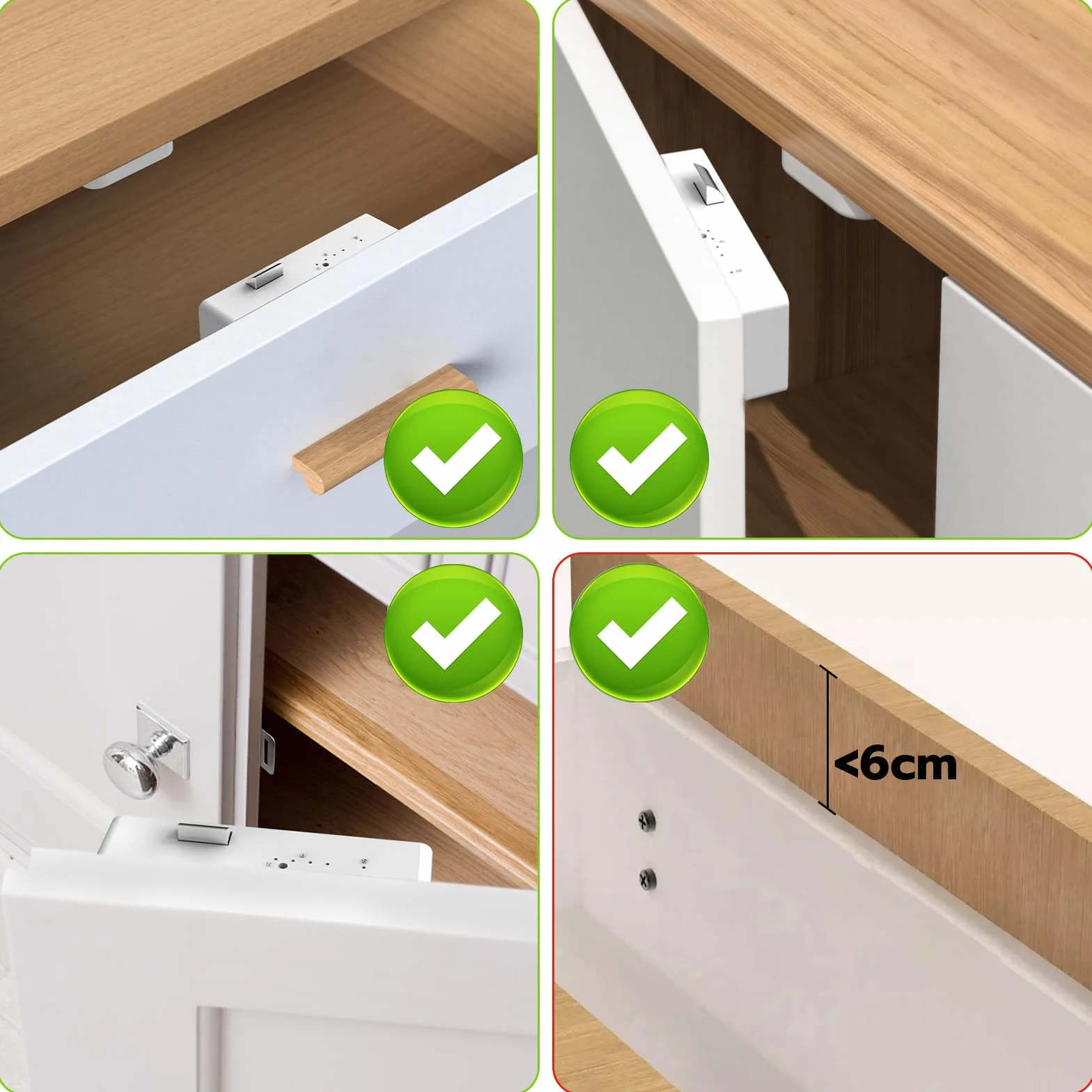 eLinkSmart zamek do szafy NFC RFID Bluetooth czarny