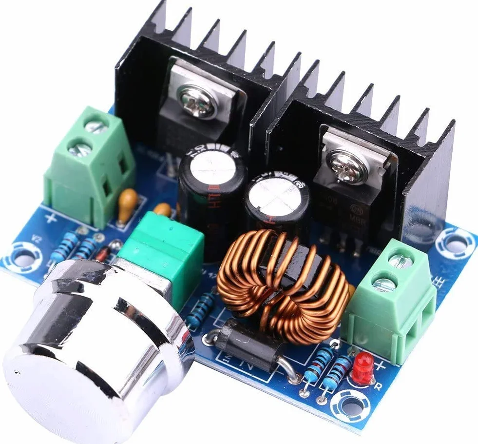 XL4016E1 DC 4-40 V do DC 1,25-36 V 8 A Buck Converter regulator napi?cia 36 V 24 V 12 V do 5 V High Power Efficiency Step Down Converter zasilacz