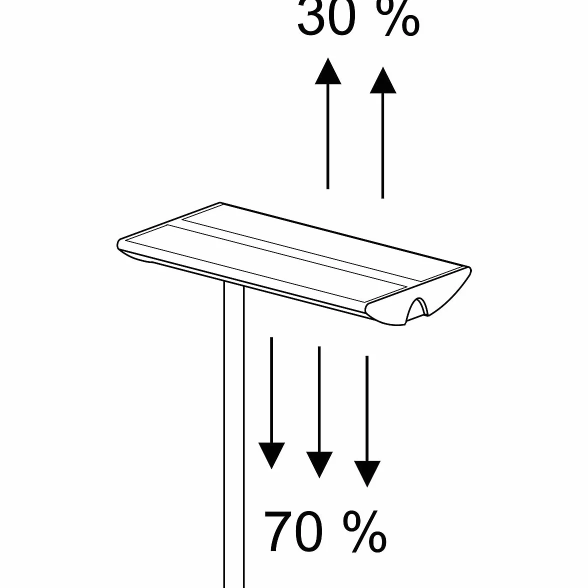 MAUL Lampa Stojąca MAULnaos, Wysokość 190 Cm, 2 X 55 W, Srebrna, 2 X 4500 Lumenów, 8251495