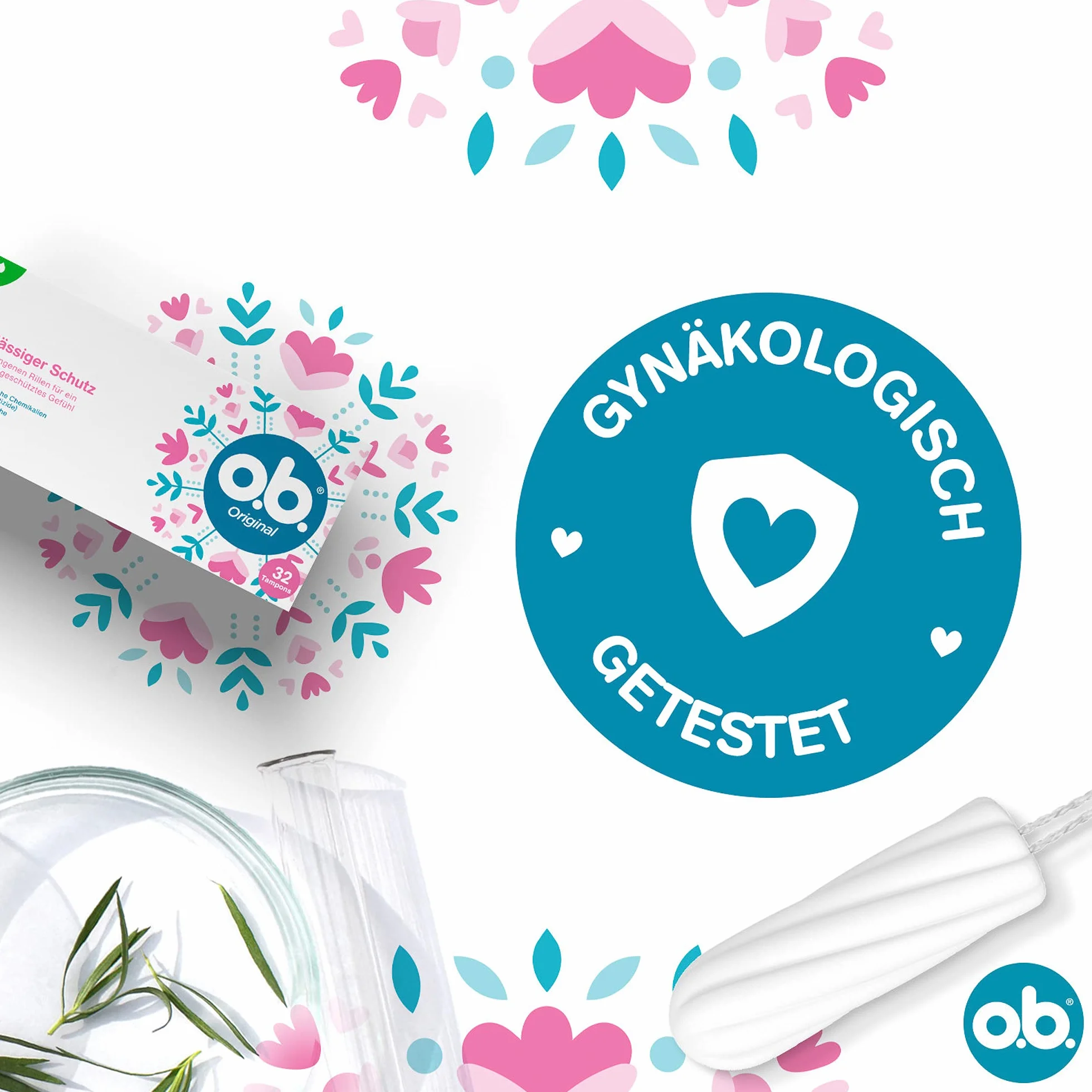 O.B. 28493 Tampony, 32 Sztuki