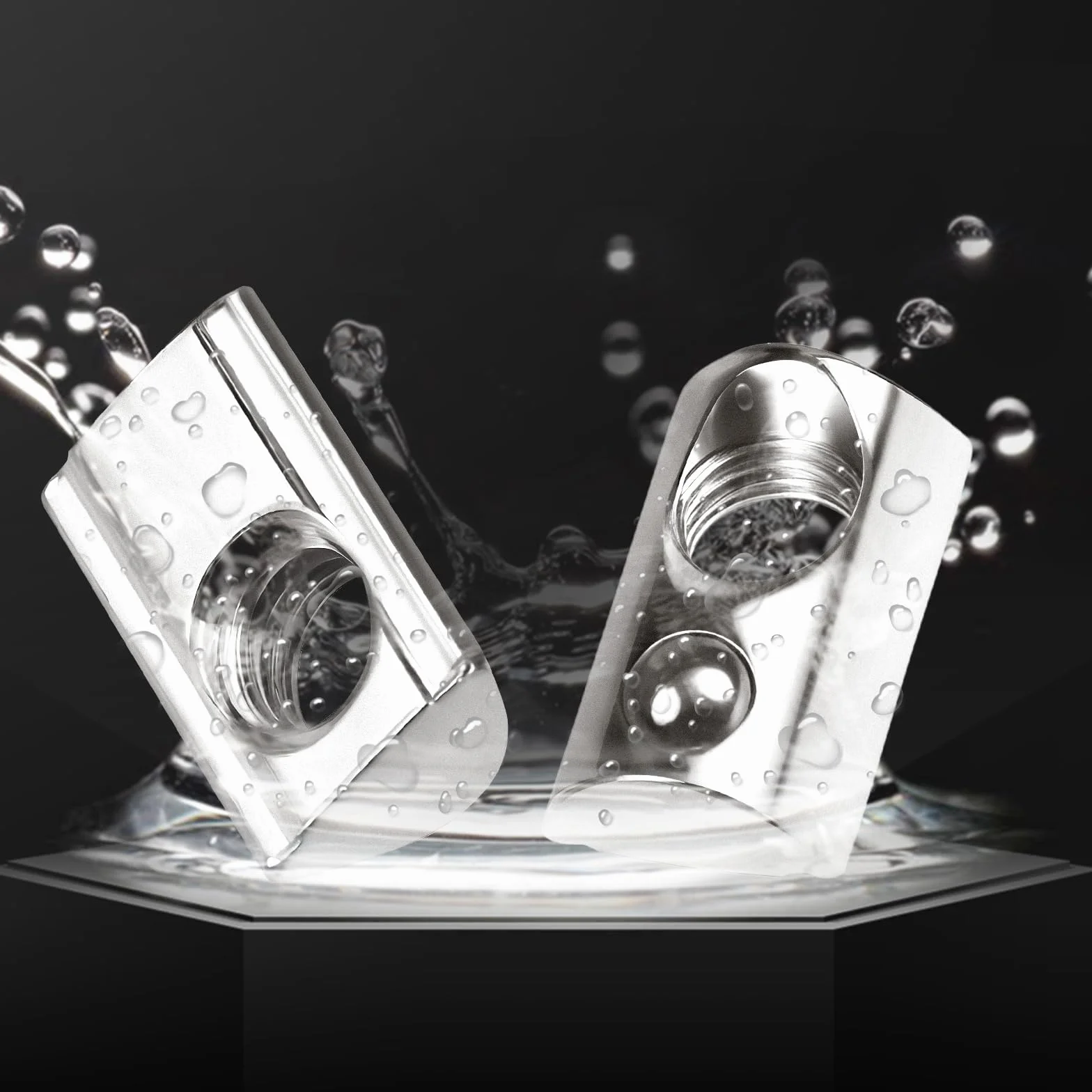 50 sztuk nakrętek M3 Nut 6 T nakrętki śrubowe 20-seria M3 profilowe aluminiowe 20x20 niklowana stal węglowa tuleja ślizgowa z kulką sprężynową do aluminiowego profilu C 3D drukarki CNC