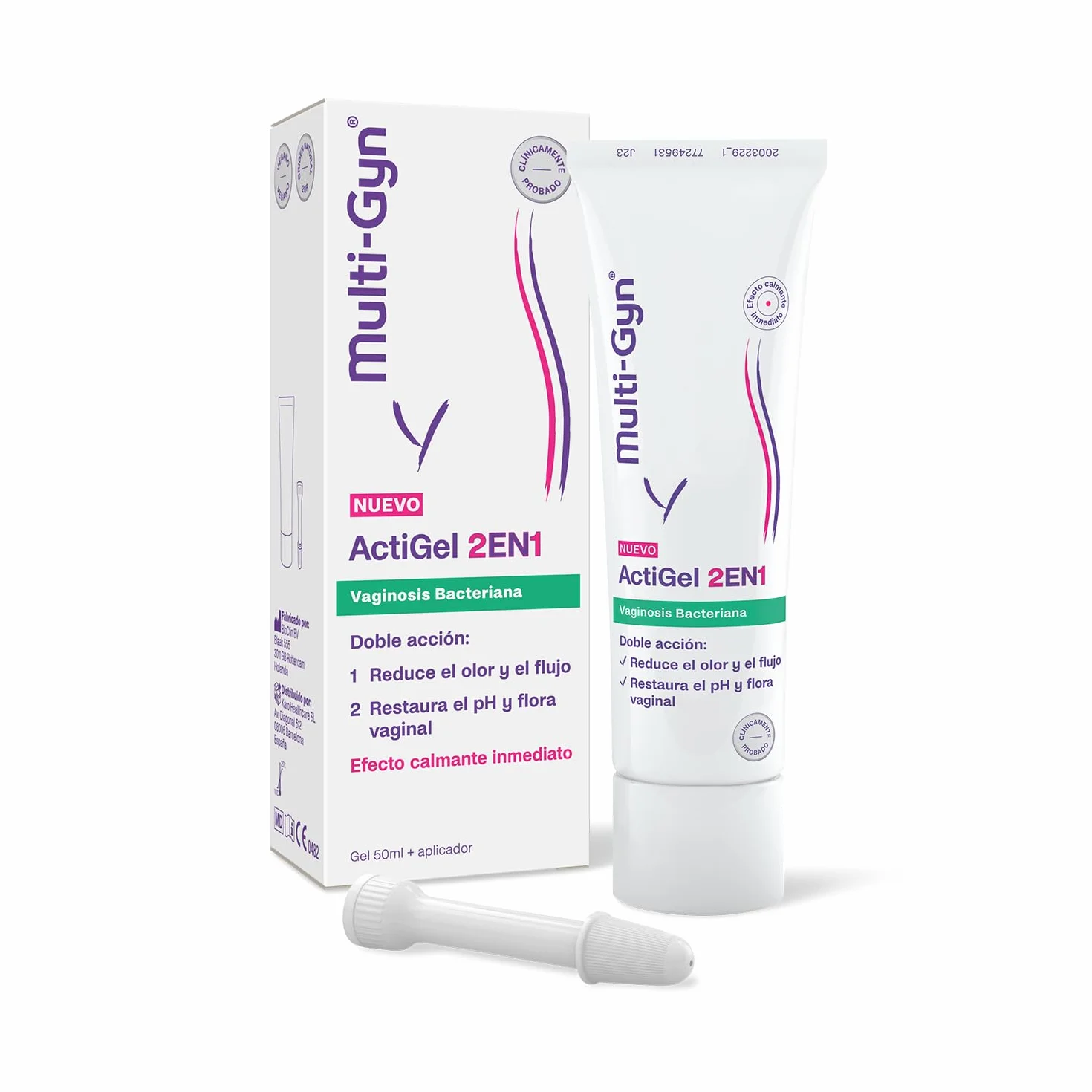 Multi-Gyn ActiGel Leczenie 2 w 1 na bakteryjne zapalenie pochwy 50ml aplikator