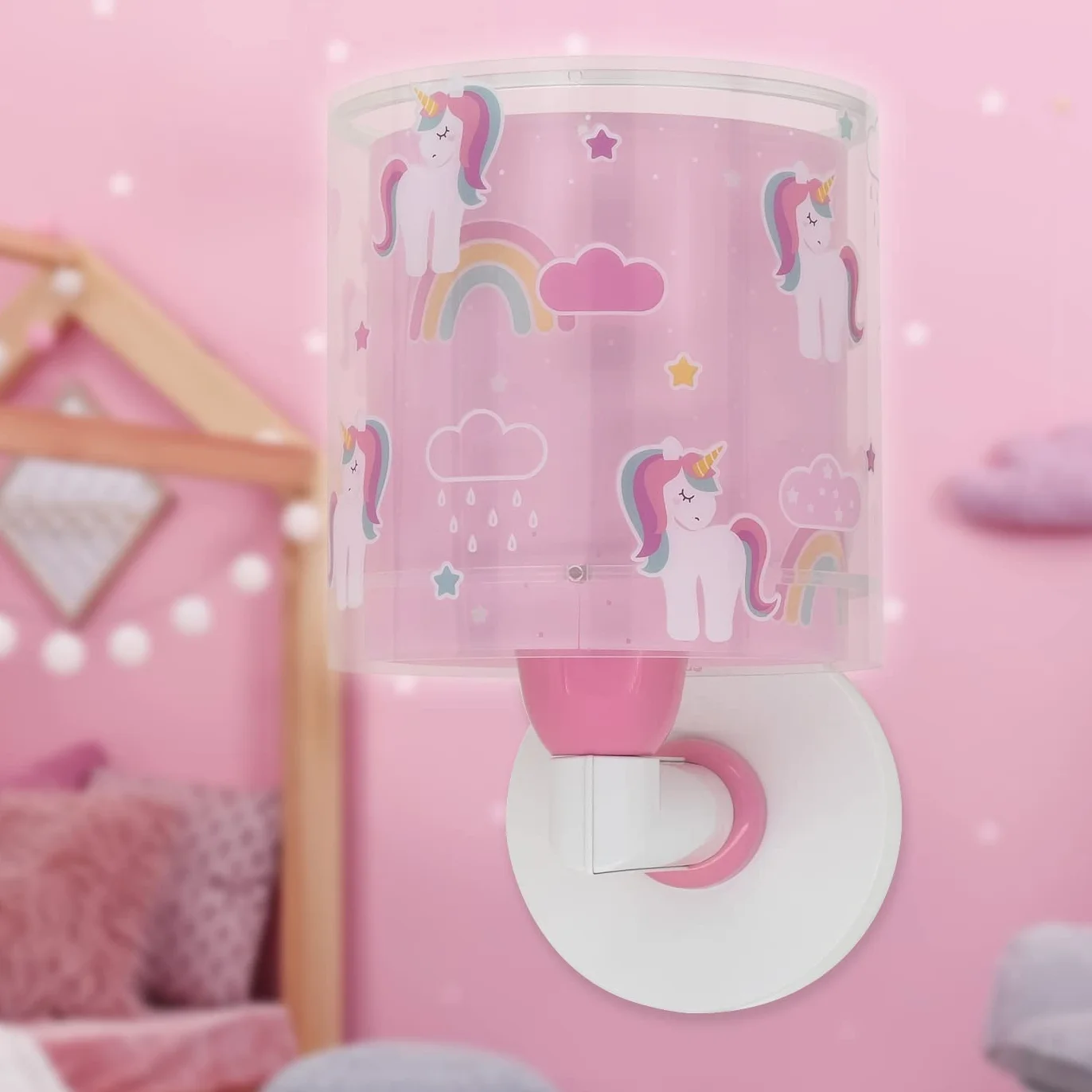 Dziecięcy kinkiet Dalber Unicorns Animals