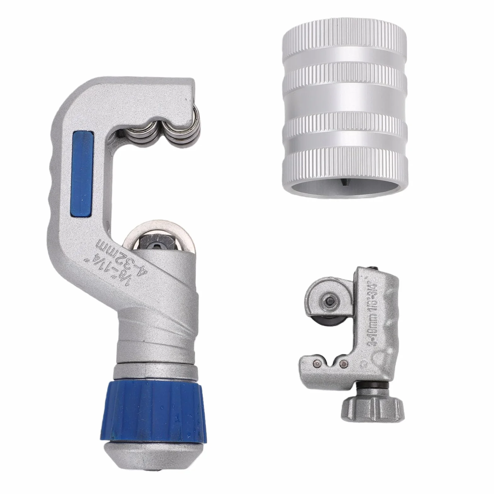 CHICIRIS Zestaw Przecinaków do Rur z Rozwiertakiem, od 1/8 Cala do 1-1/4 Cala, od 1/8 3/4, Przecinak Rur Miedzianych i Aluminiowych, Hydrauliki i Naprawy klimatyzacji.