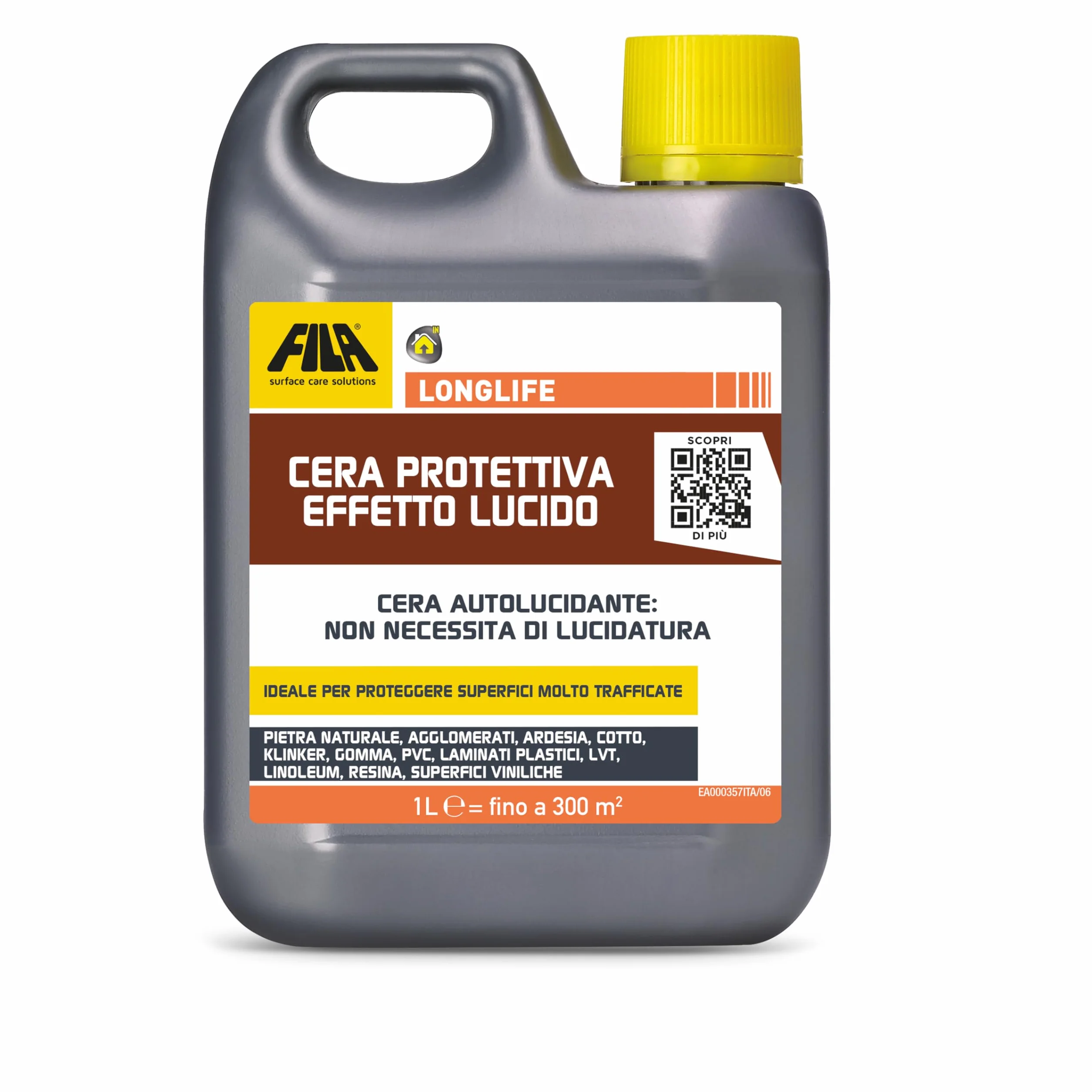 Fila Surface Care Solutions LONGLIFE samopołyskujący wosk podłogowy, 1 l