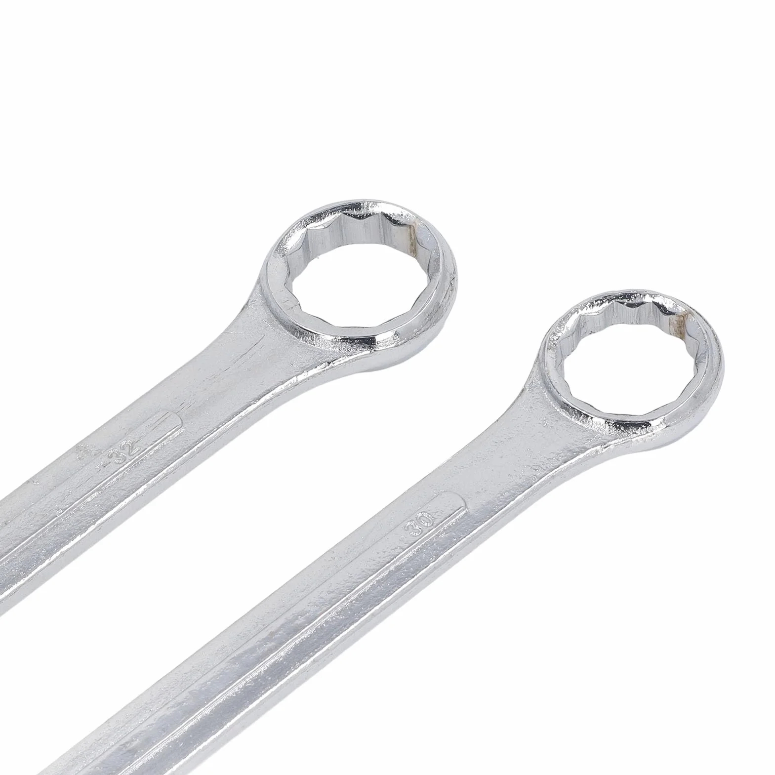 Generic Zestaw Kluczy Płasko-oczkowych 16 szt. Stal Cr-Vanadium o Wysokiej Wytrzymałości do Napraw Samochodowych i Przemysłowych 8-32mm