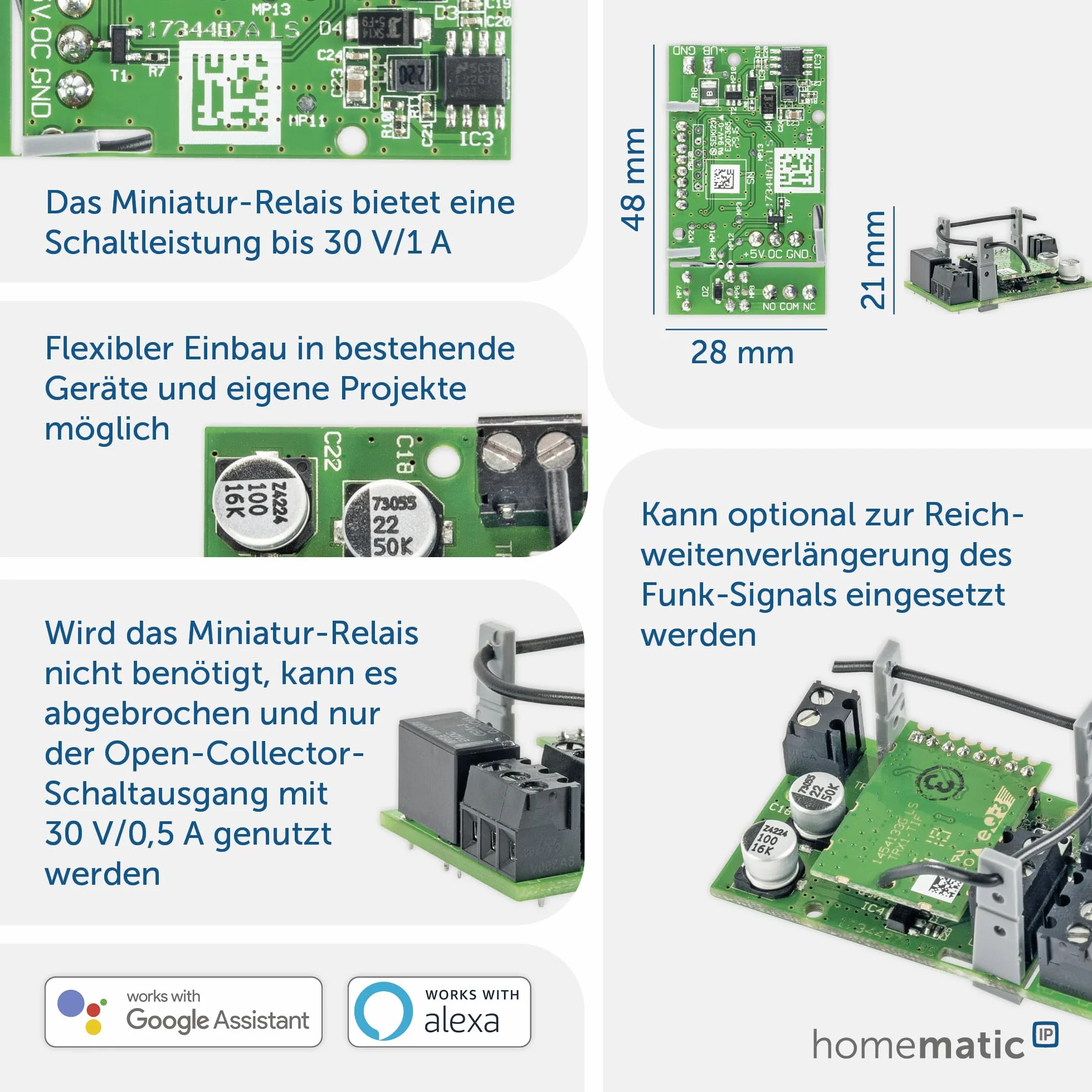Homematic IP Inteligentna płytka drukowana sterowanie urządzeniami światłami aplikacja 150776A0