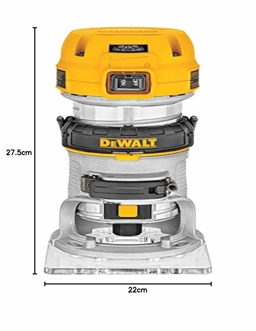 DeWalt D26200-QS elektroniczna formownica 900 W, 27000 obr./min, 6-8 mm