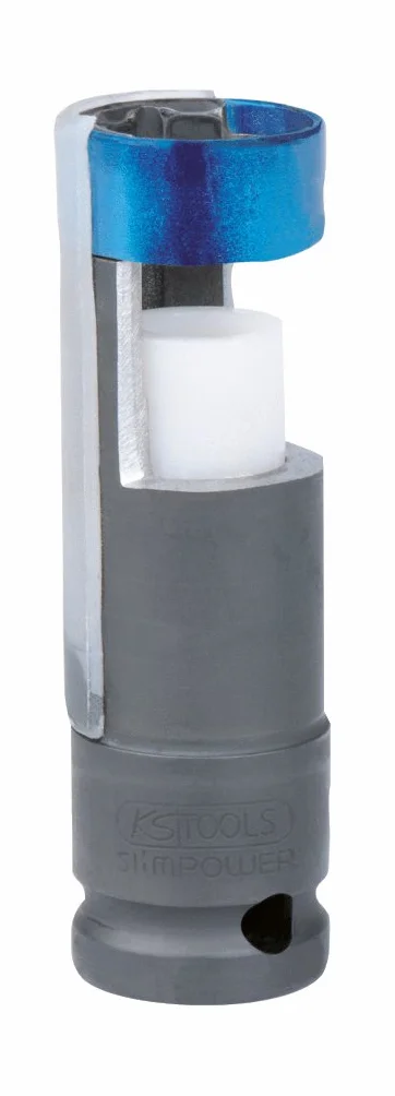 KS Tools 515.0990 SlimPOWER Zestaw nasadek udarowych do alu-felg, 3-szt, 1/2"