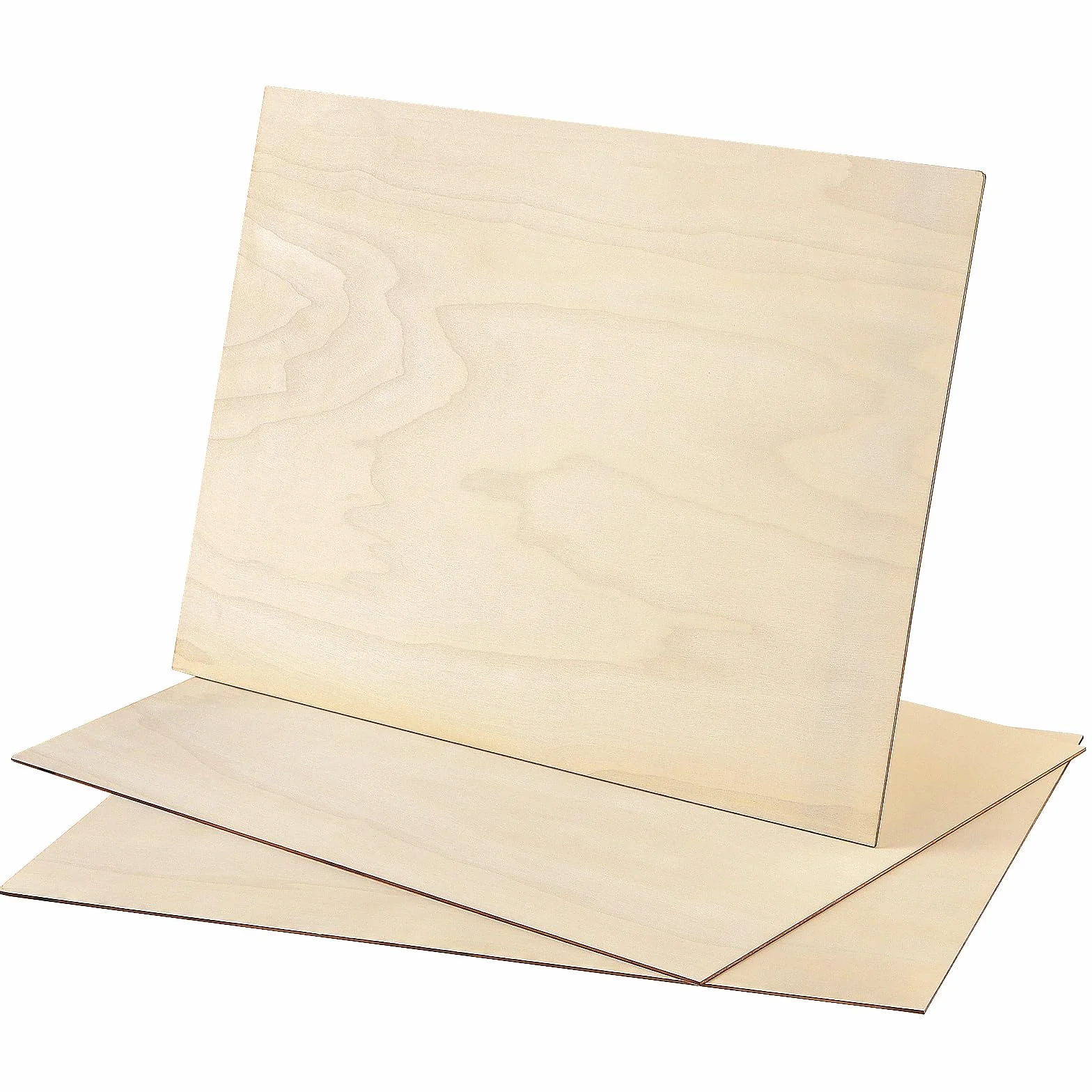 KEILEOHO 10 sztuk sklejki A3 o grubości 2 mm, 420 x 300 mm, płyty drewniane, do majsterkowania, rękodzieła