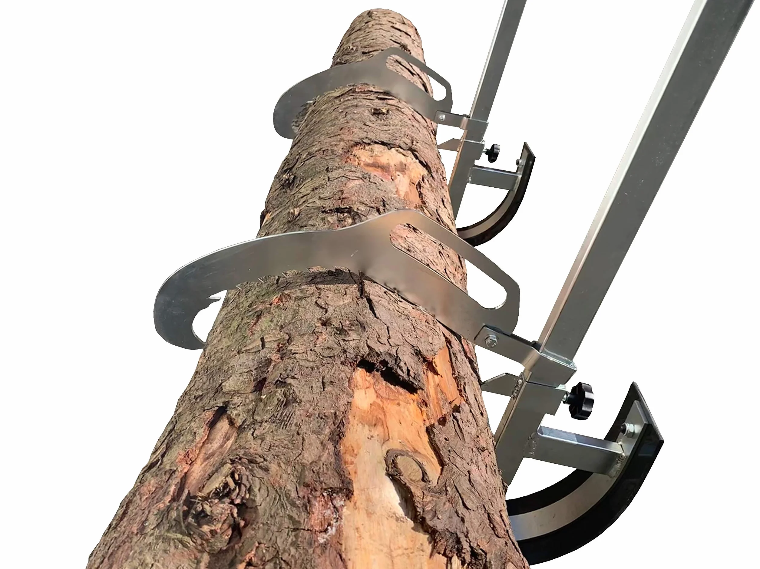 Forest master FMLL Heavy Duty podnośnik podwójny podnośnik działa jak koń piły do cięcia drewna Operacja jednego człowieka