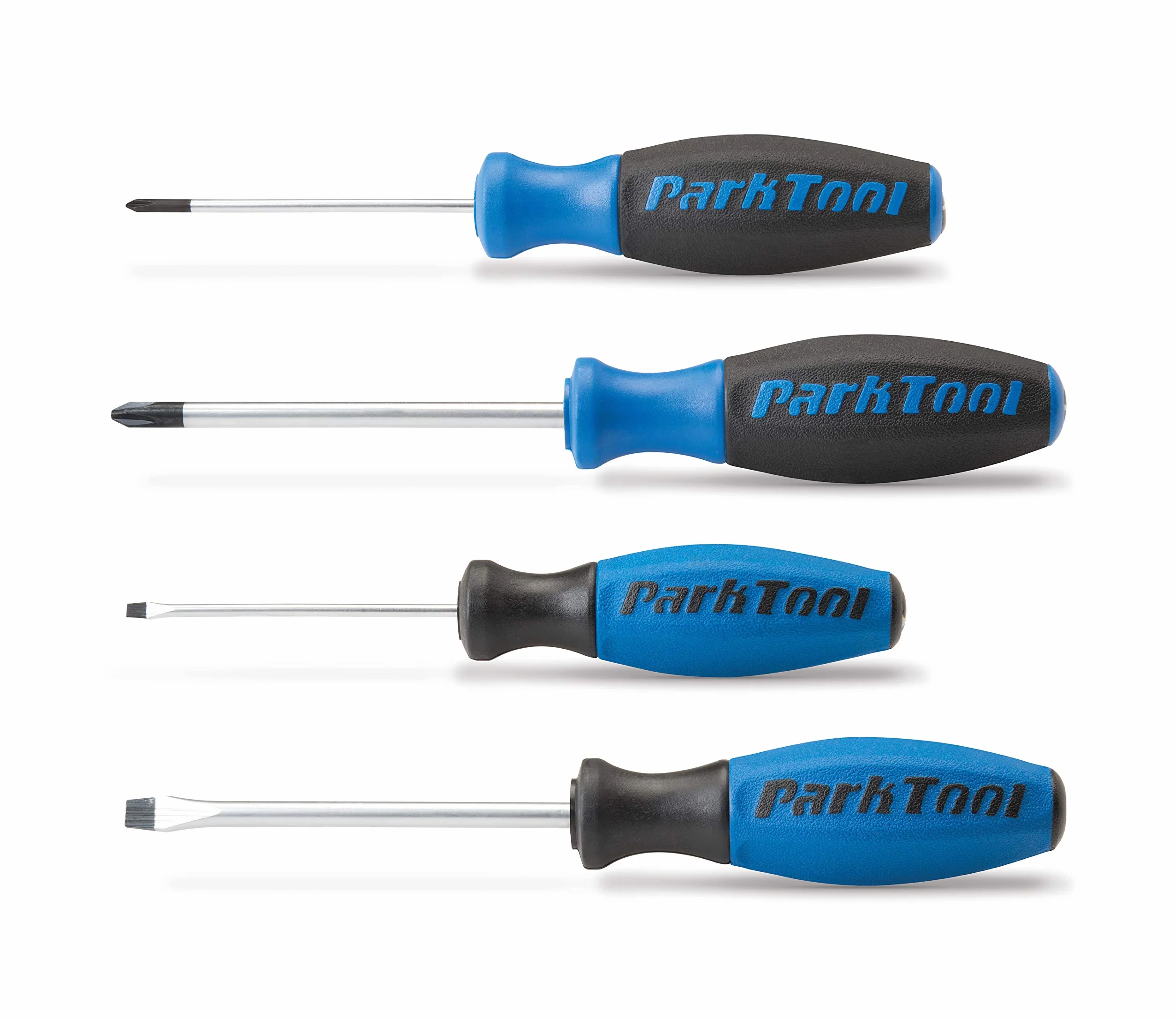 Park Tool SDSET - Zestaw 4 śrubokrętów 0/2/3/6 narzędzia, niebieskie