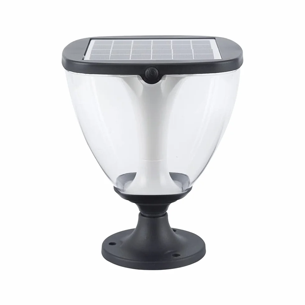 Lampy słupkowe na zewnątrz, oświetlenie ogrodowe, oświetlenie tarasu, lampy solarne na zewnątrz, z 3 trybami, światło LED, solarne światła słupkowe, wodoodporne, dekoracja ogrodu, na ogrodzenie ogrodowe, patio, drewniane słupki