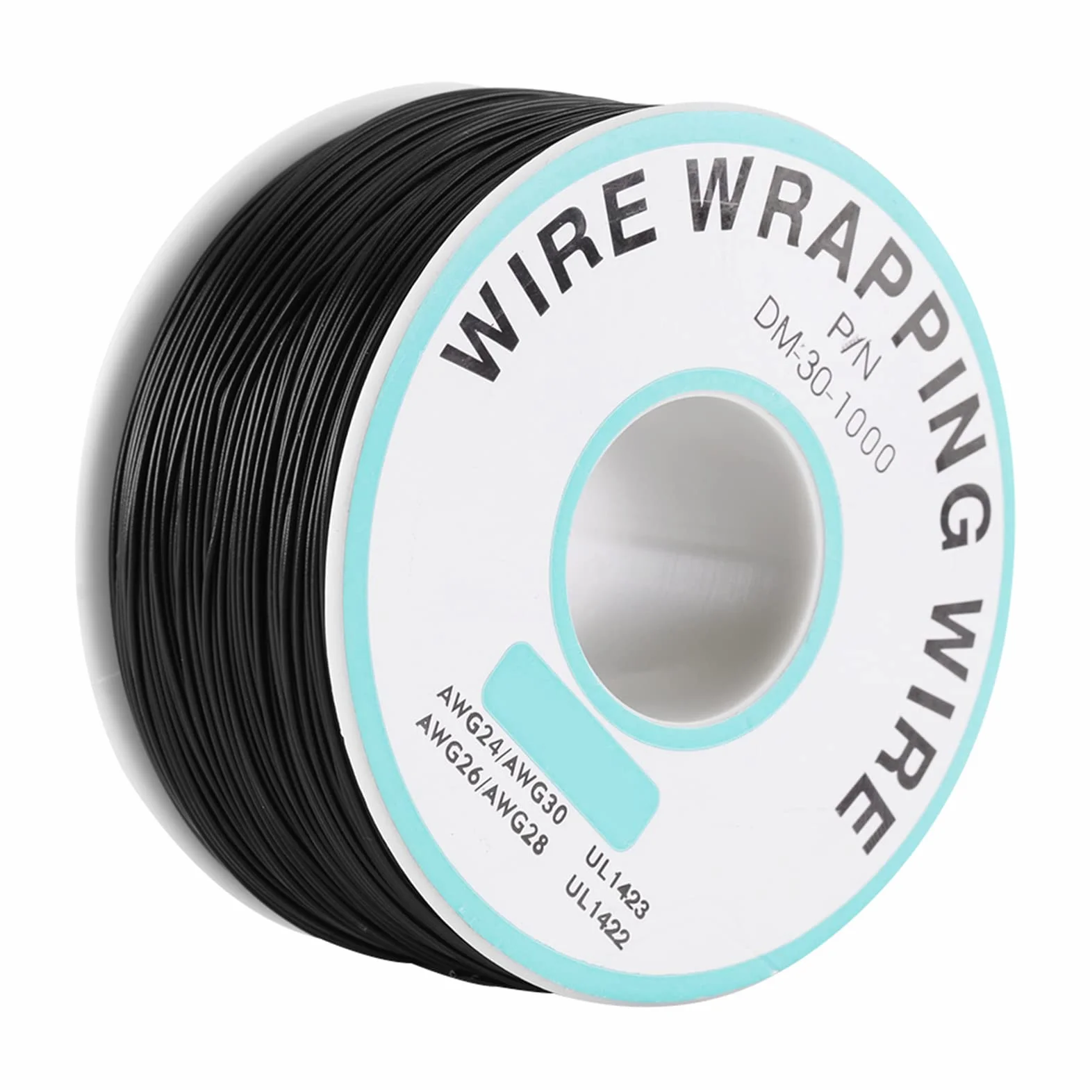 Kabel 0,25 mm drut pojedynczy przewód plażowy 30AWG 250 metrów czarny 7 x 7 x 4 niektóre 28-30awg Kynar Single Wire 0,05 mm 300c