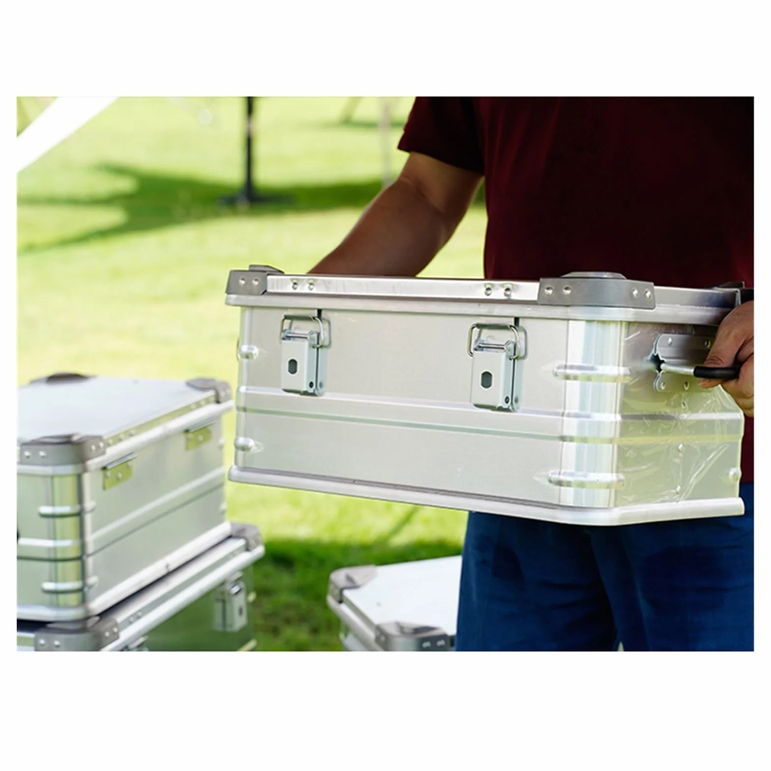 Skrzynka narzędziowa Metalowa skrzynka narzędziowa Aluminiowy schowek Profesjonalna przenośna szafka do przechowywania Skrzynka narzędziowa Warsztatowy organizer do książek domowych Skrzynka do przech
